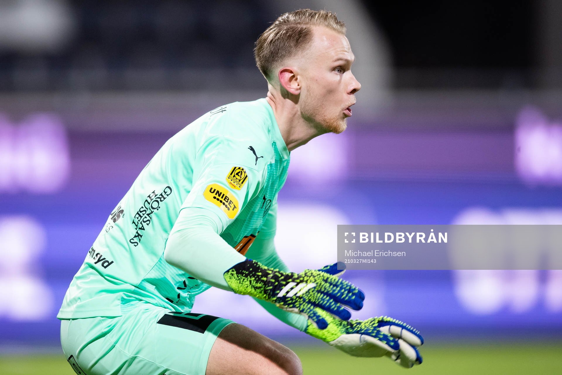 Häckens målvakt Pontus Dahlberg