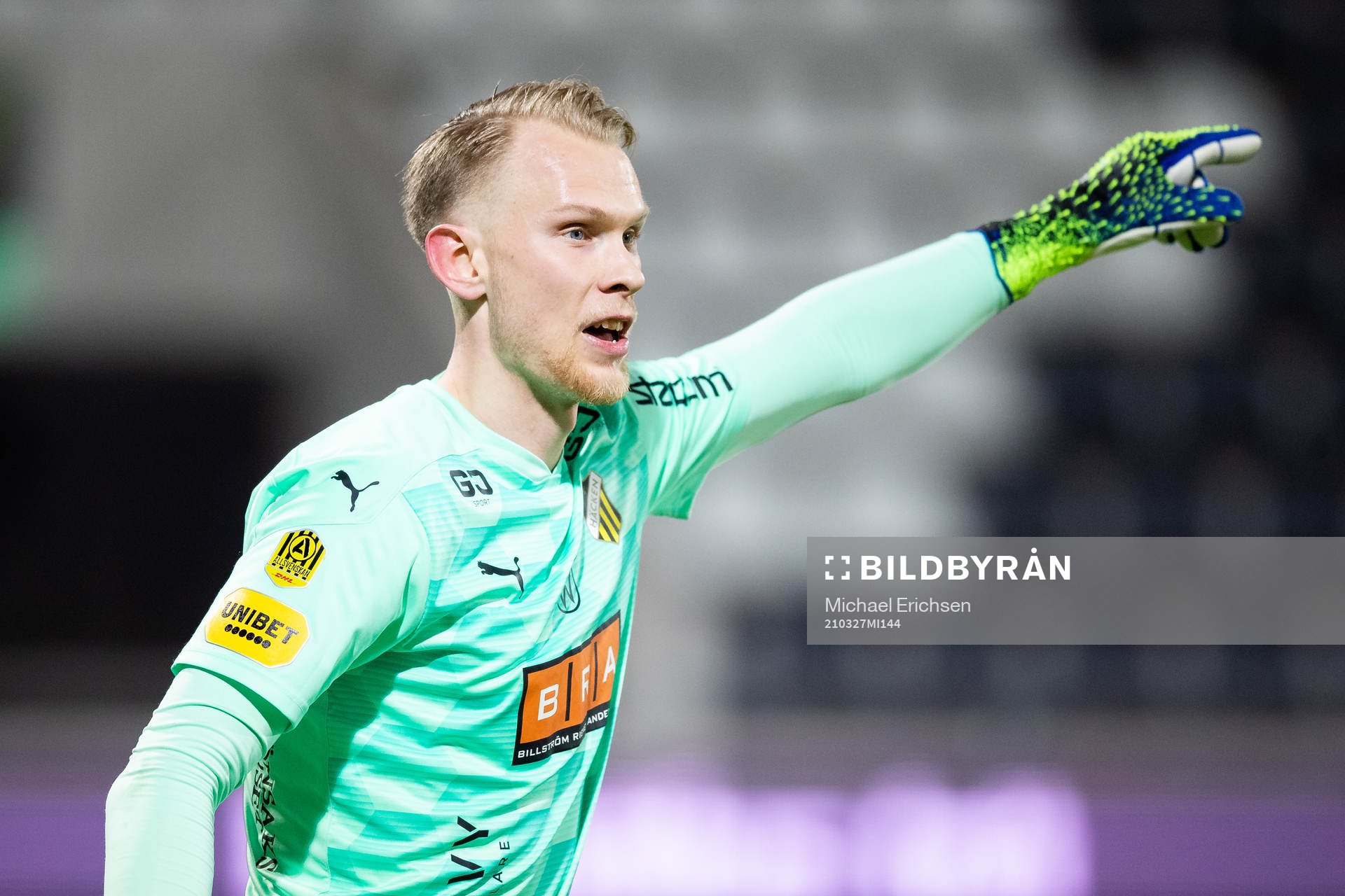 Häckens målvakt Pontus Dahlberg