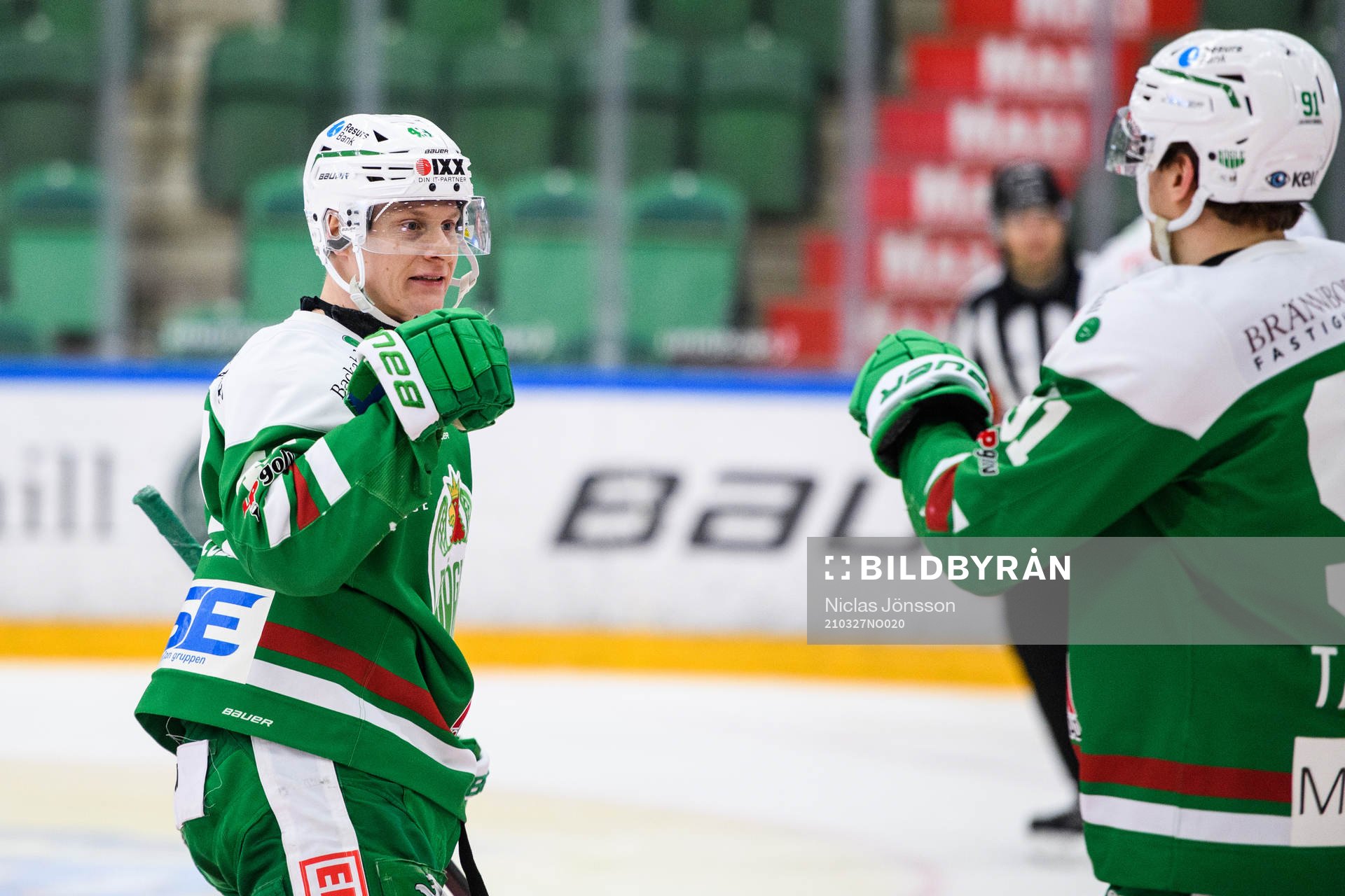 Rögles Olli Palola jublar