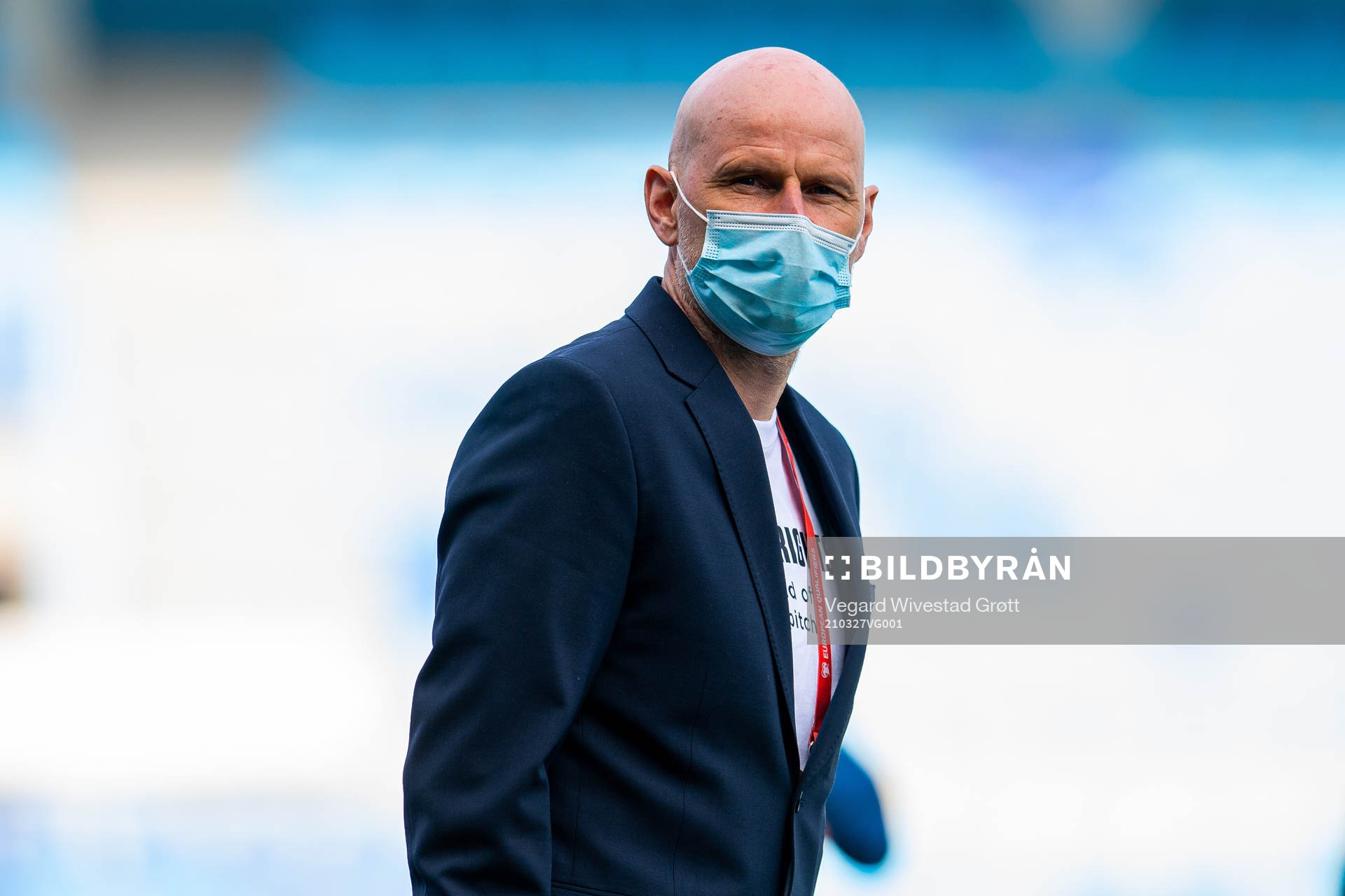Ståle Solbakken, head coach of Norway
