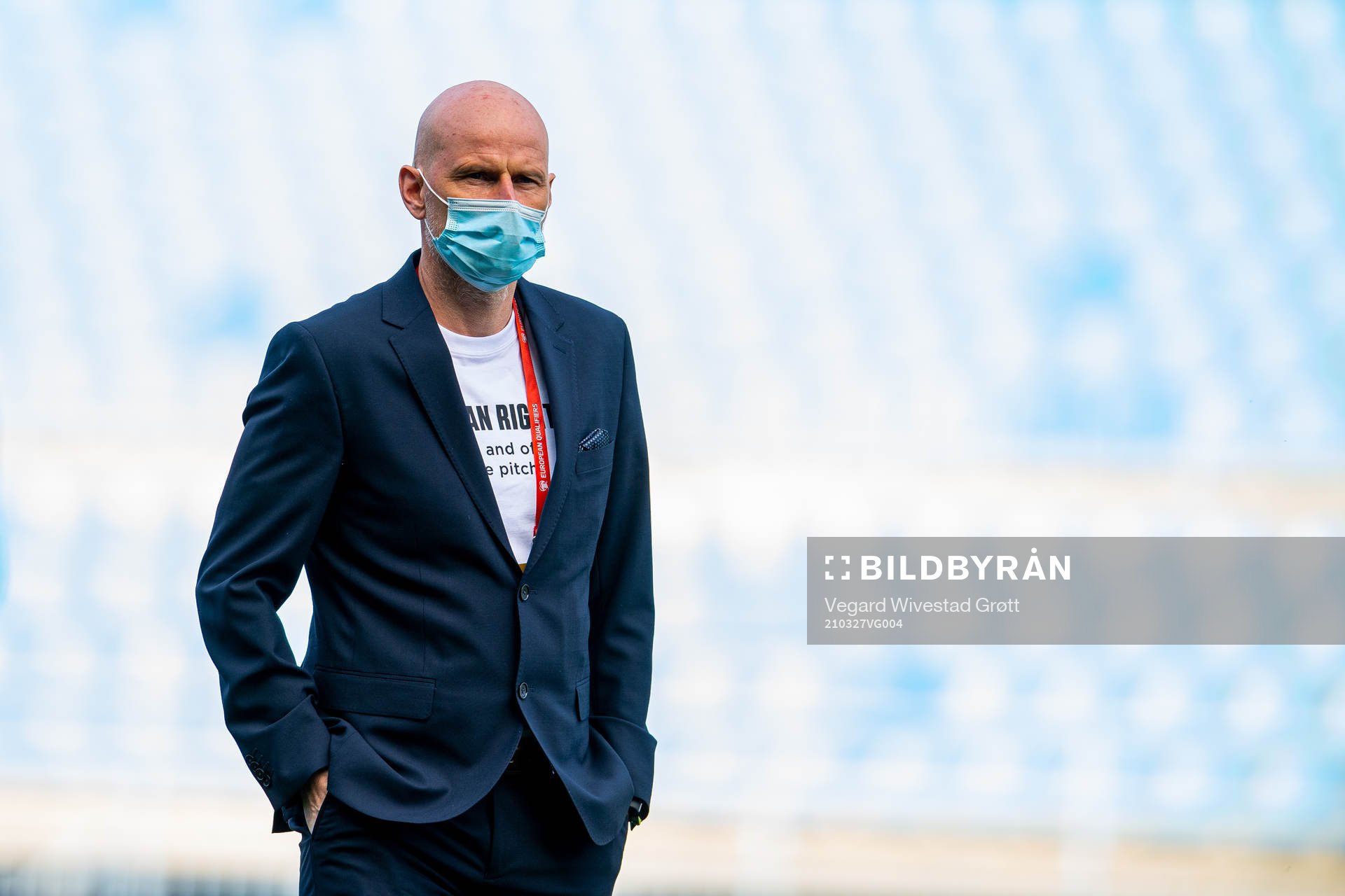 Ståle Solbakken, head coach of Norway