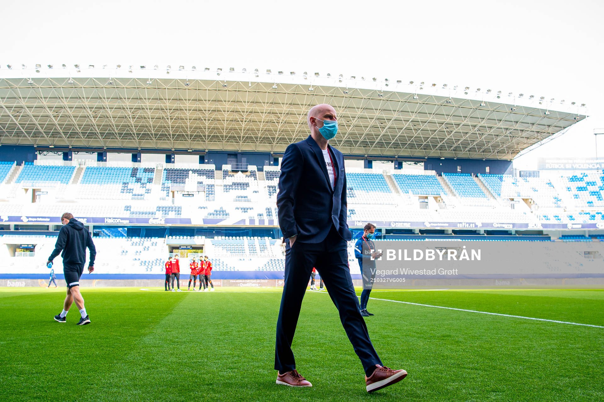 Ståle Solbakken, head coach of Norway
