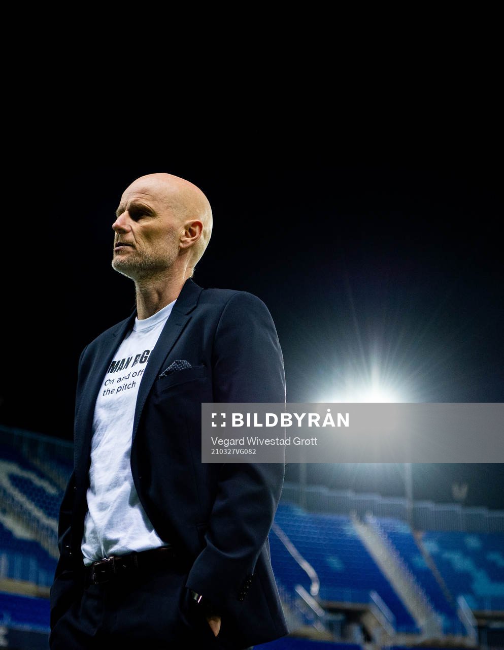 Ståle Solbakken, head coach of Norway