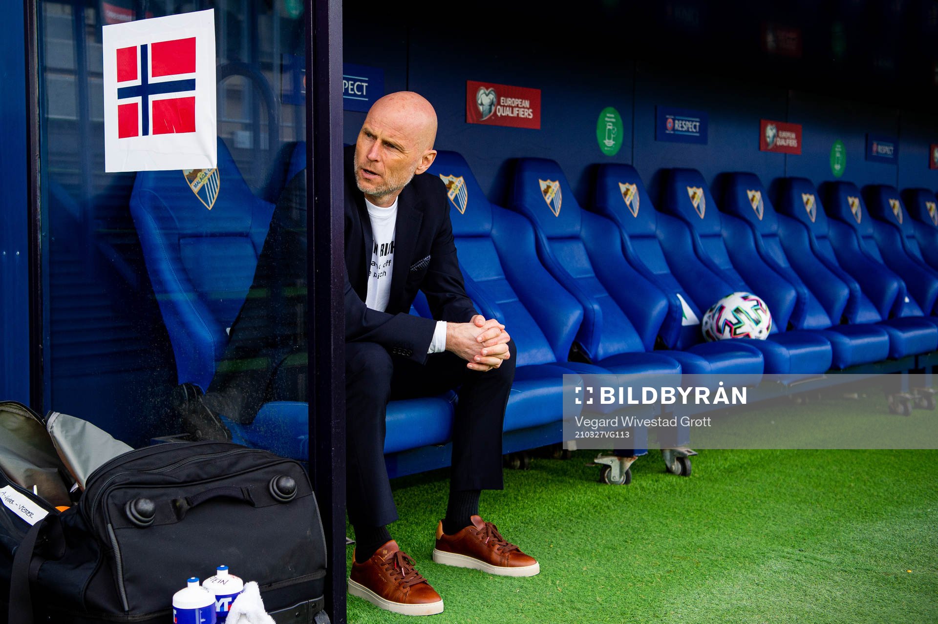 Ståle Solbakken, head coach of Norway