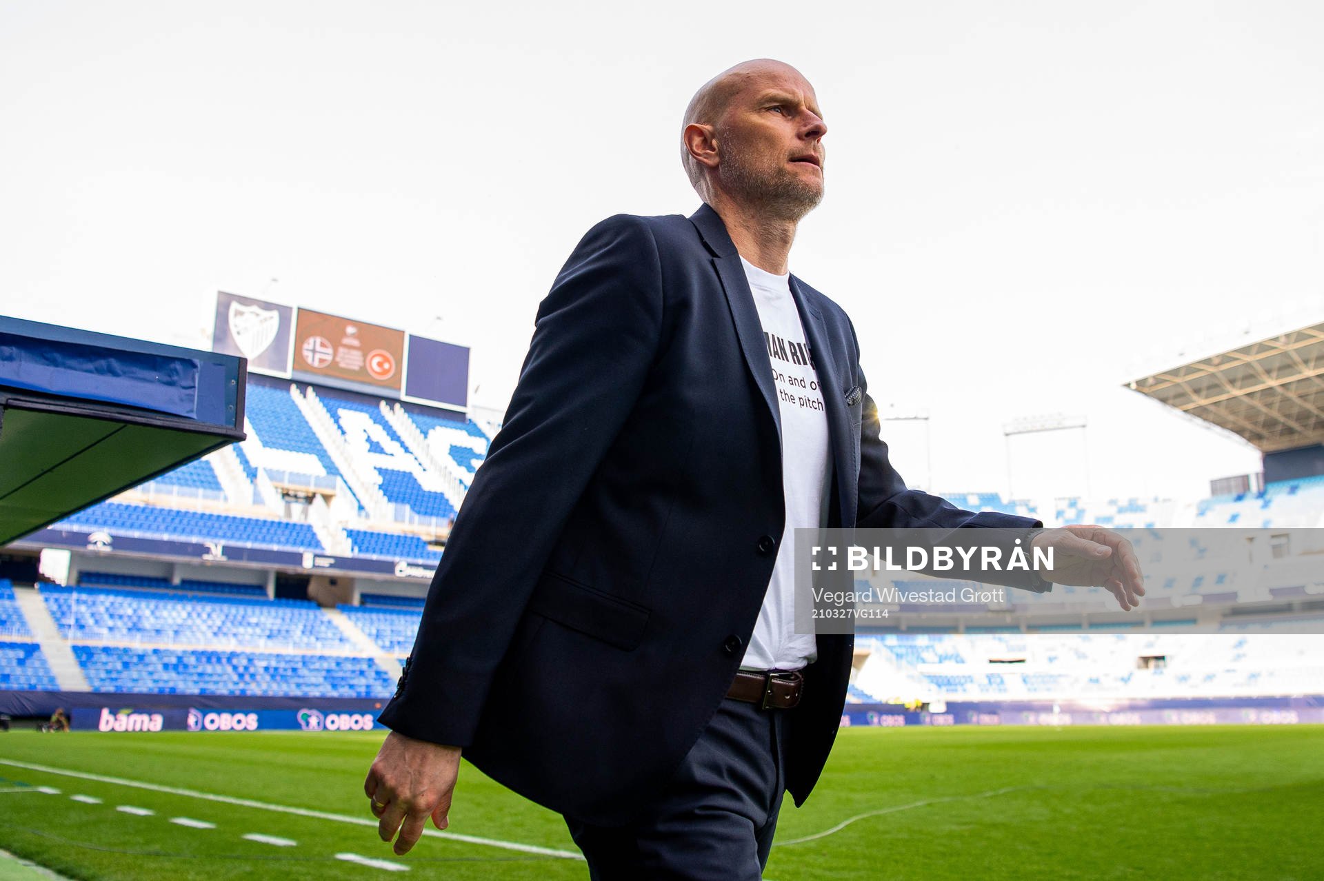 Ståle Solbakken, head coach of Norway