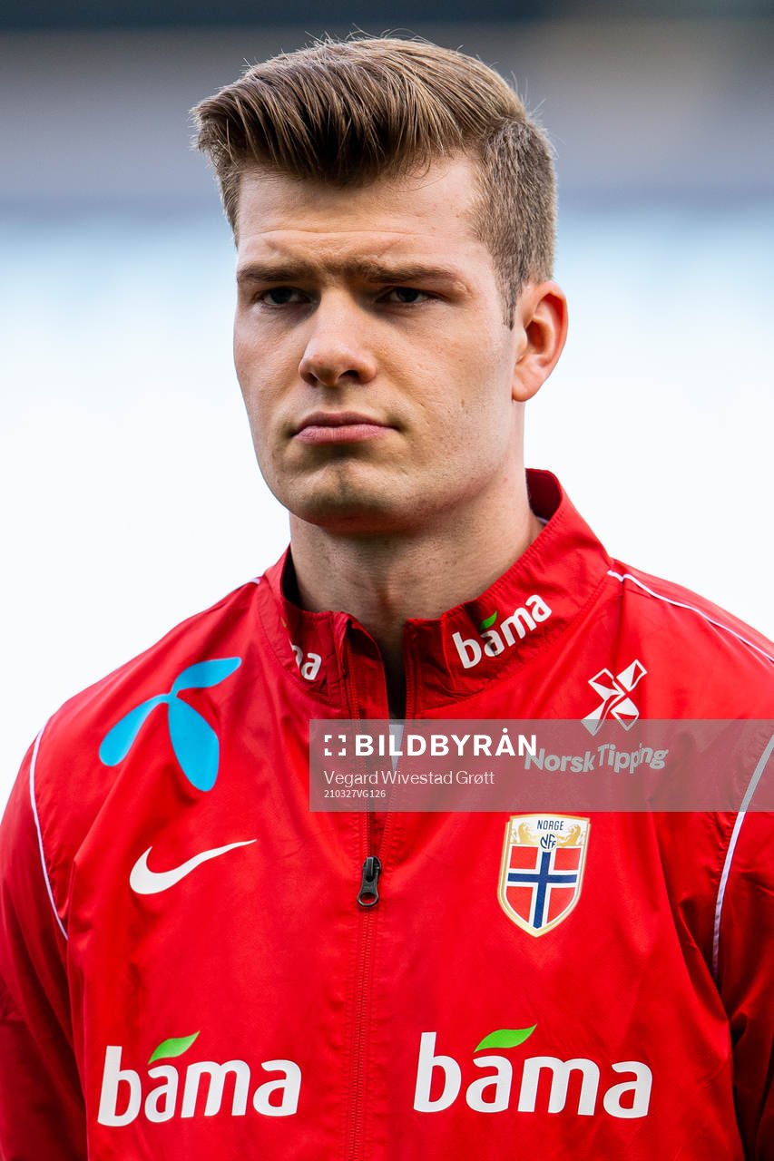 Alexander Sørloth of Norway