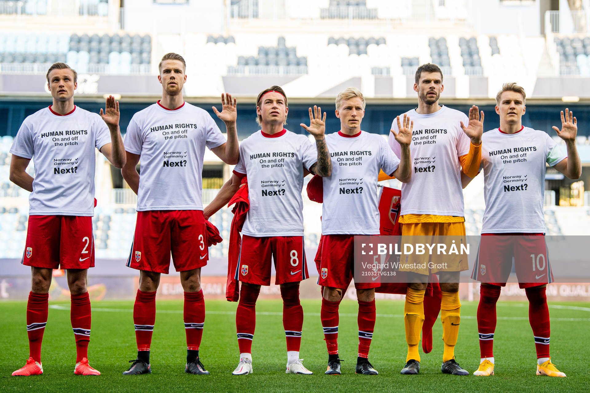 Stian Gregersen, Kristoffer Ajer, Patrick Berg, Birger