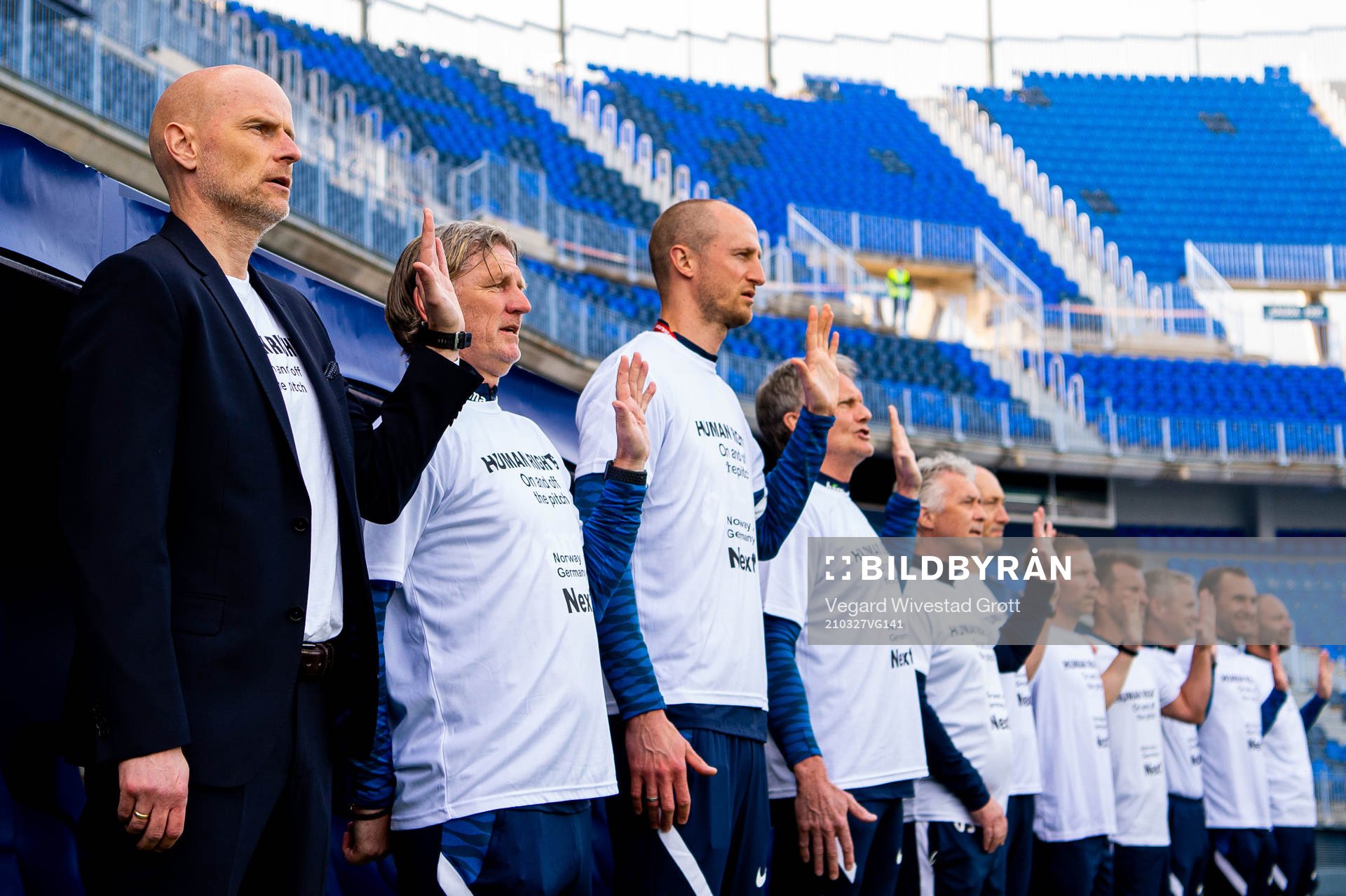 Ståle Solbakken, head coach, Kent Bergersen, assistant