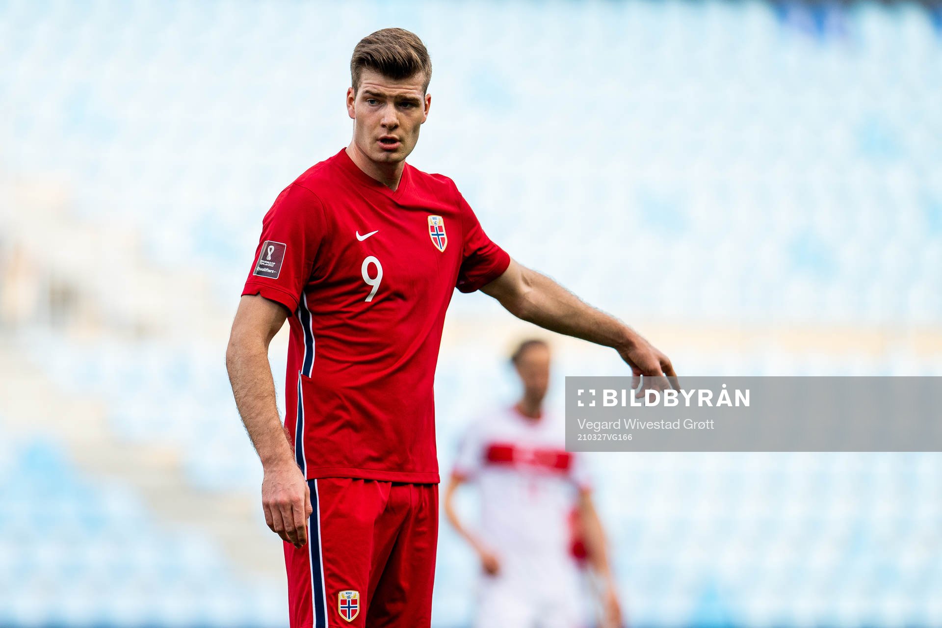 Alexander Sørloth of Norway