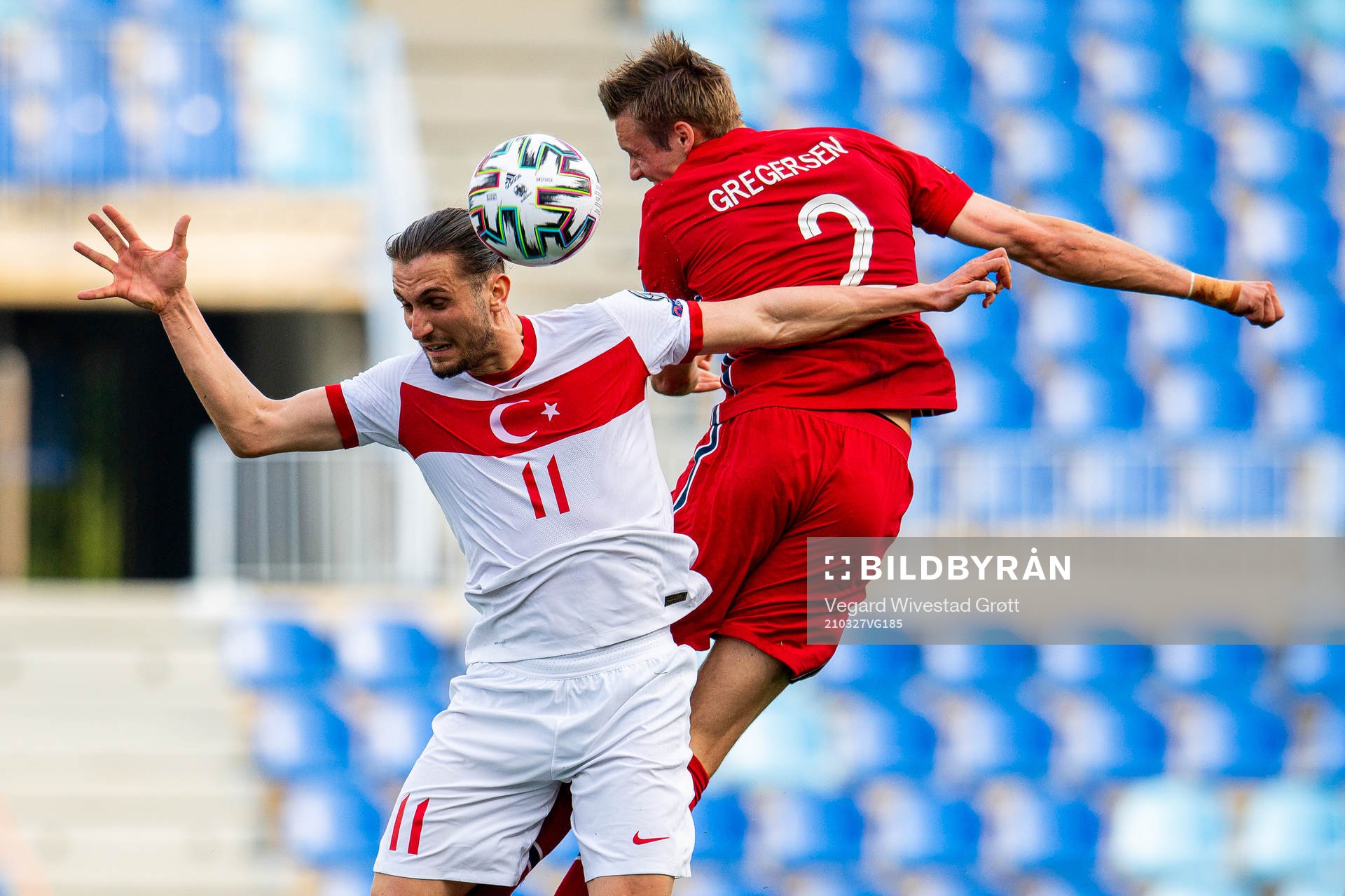 Yusuf Yazici of Turkey and Stian Gregersen of Norway