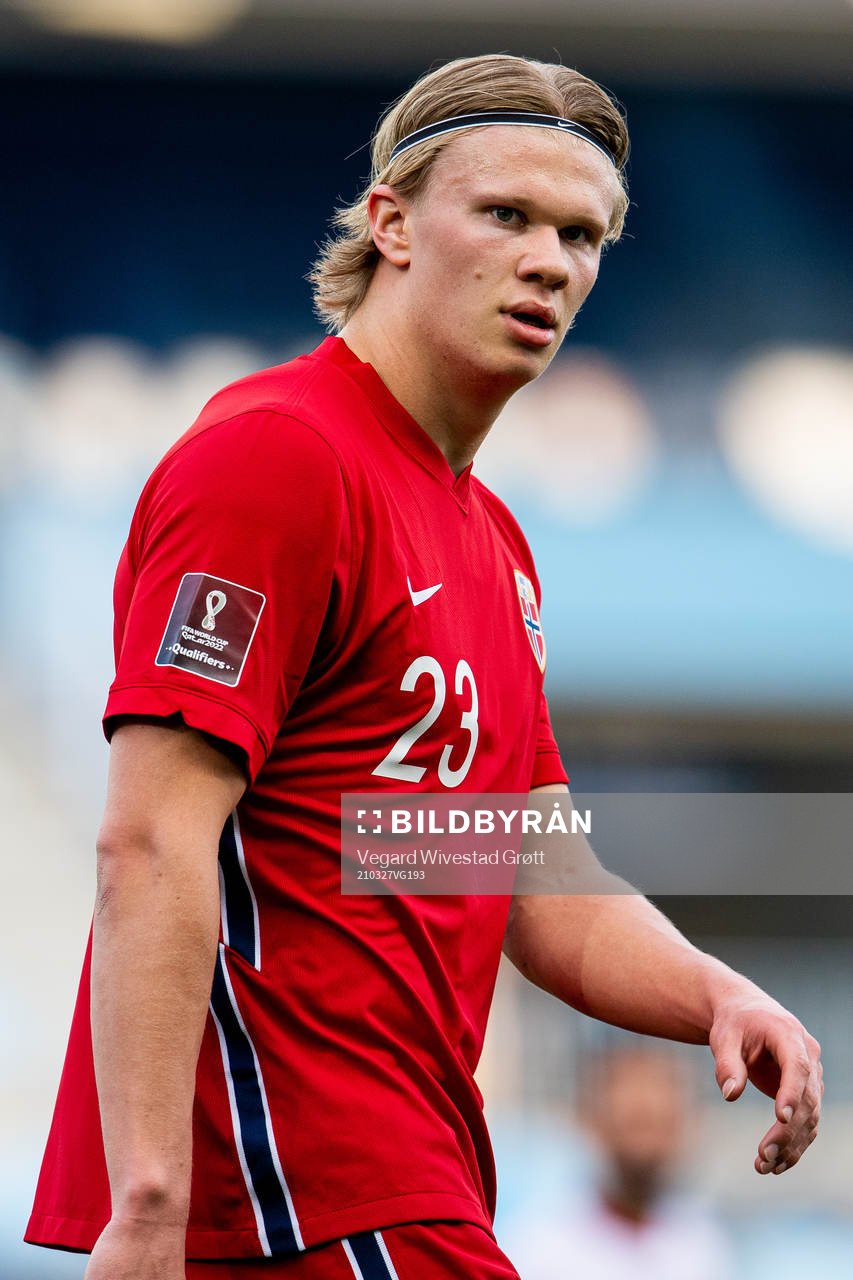 Erling Braut Haaland of Norway