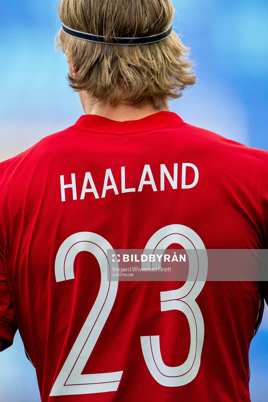 Erling Braut Haaland of Norway