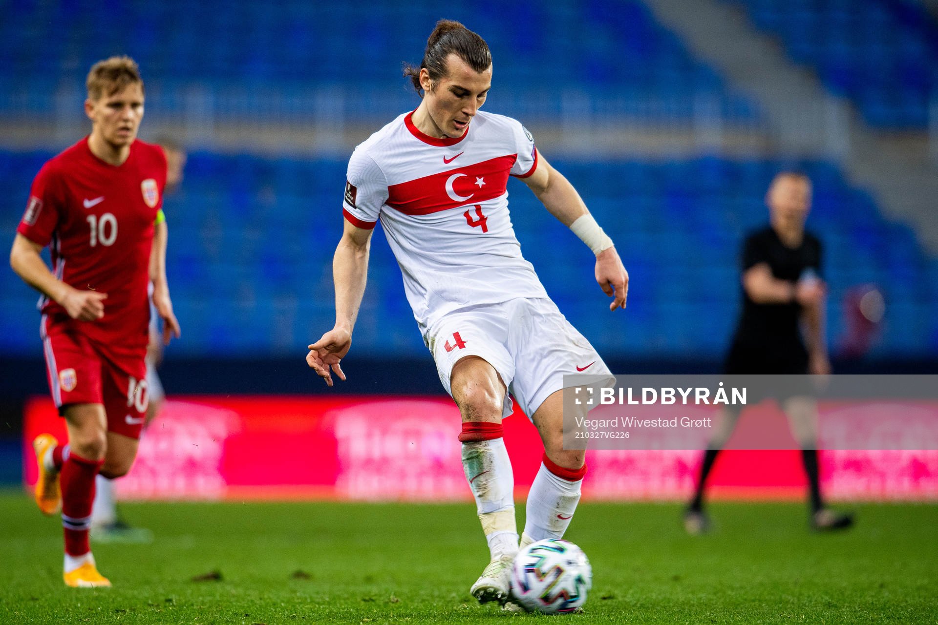 Caglar Söyüncü of Turkey