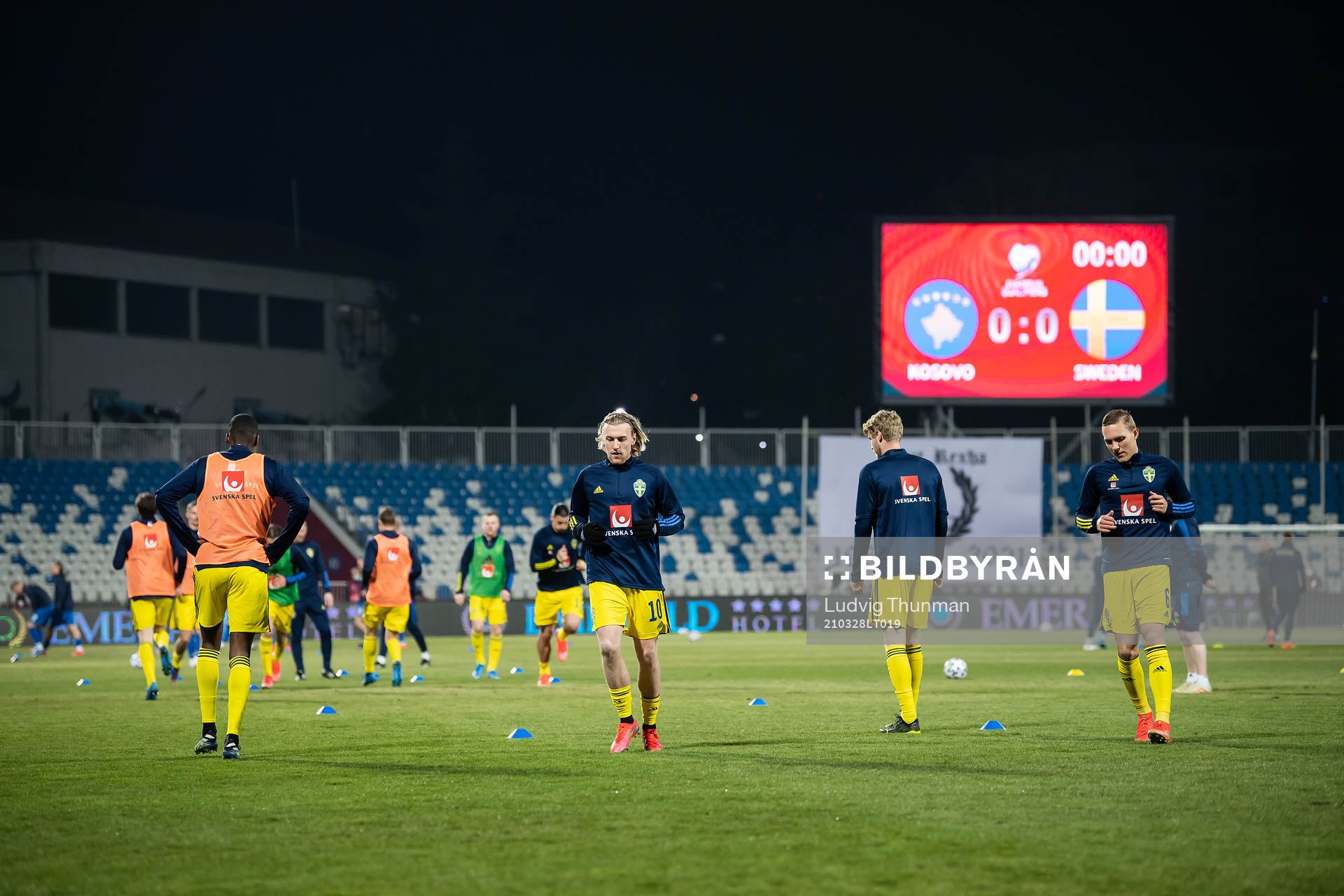 Emil Forsberg and Ludwig Augustinsson of Sweden