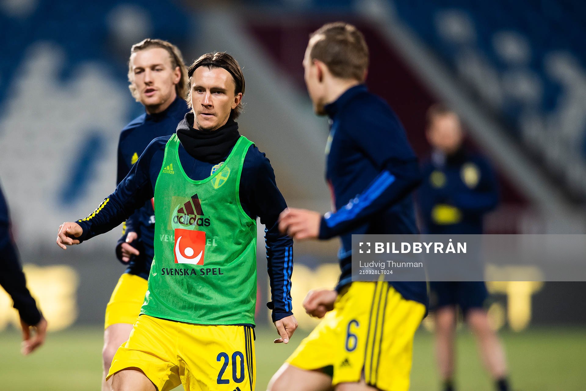 Kristoffer Olsson and Emil Forsberg of Sweden