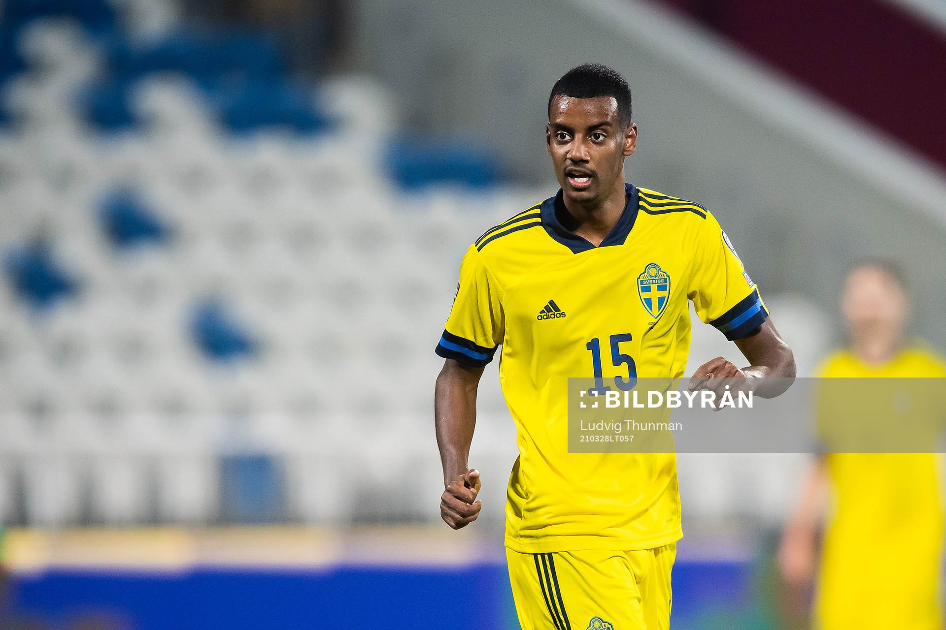 Alexander Isak of Sweden