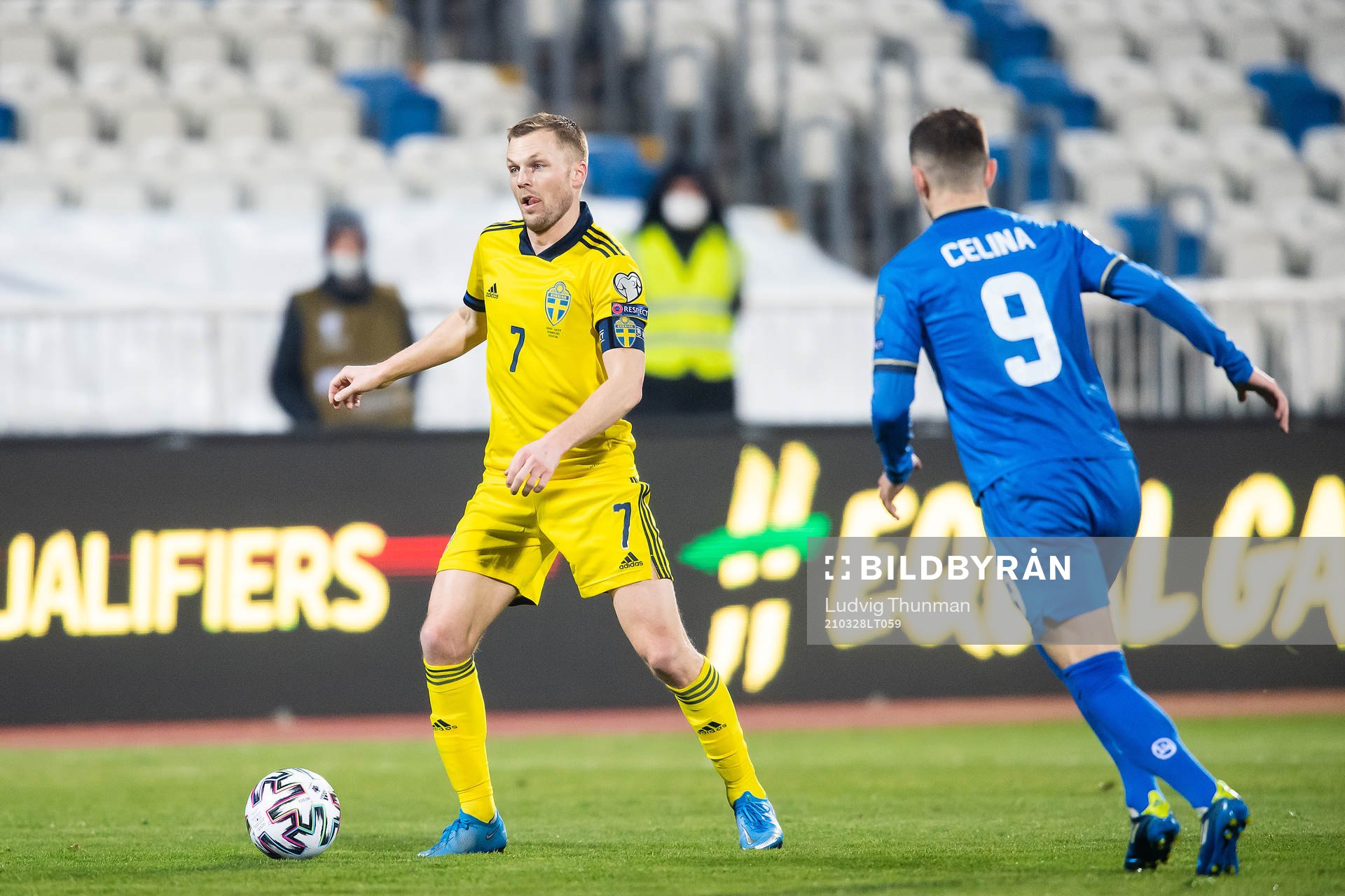 Sebastian Larsson of Sweden