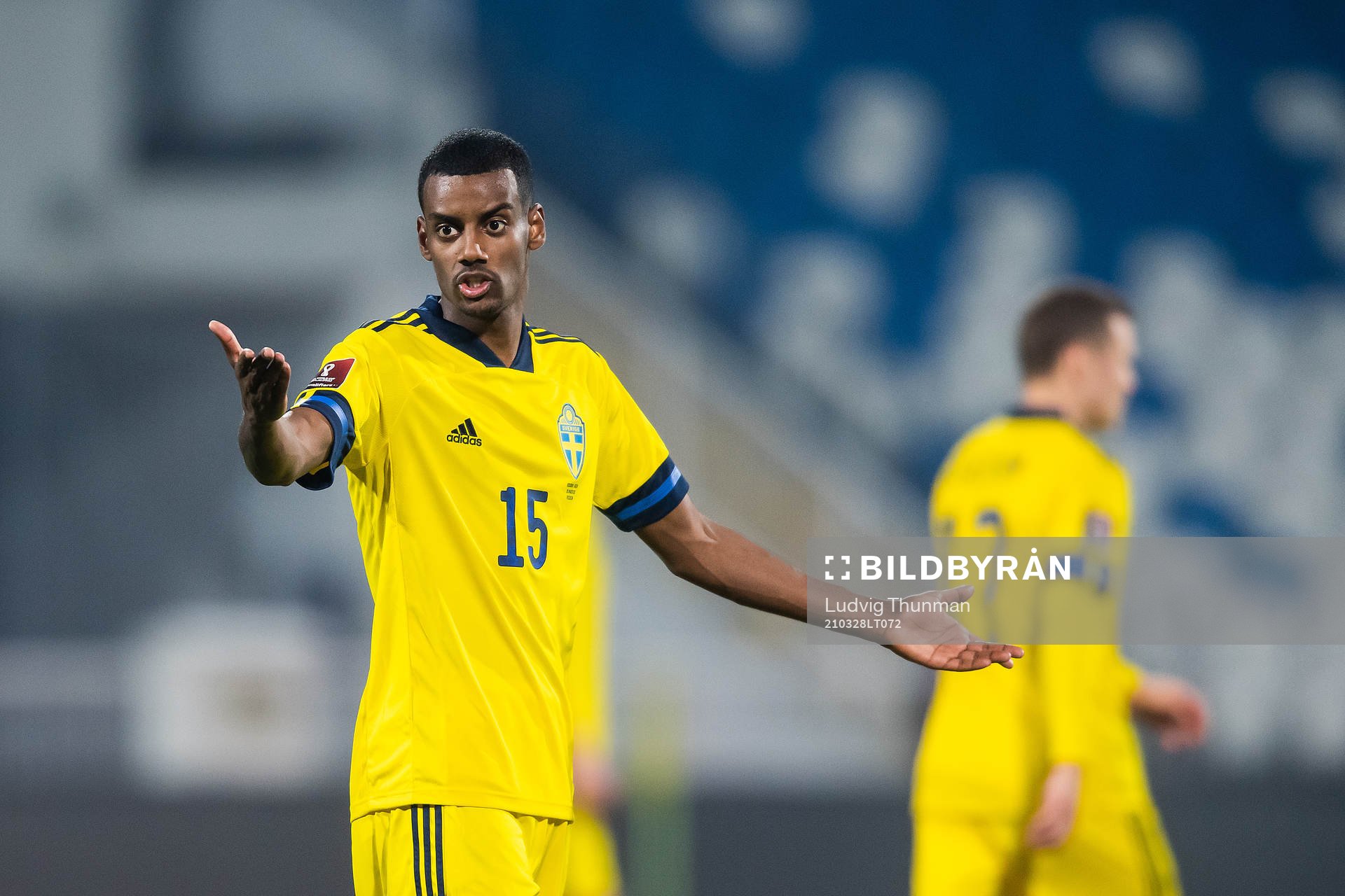 Alexander Isak of Sweden
