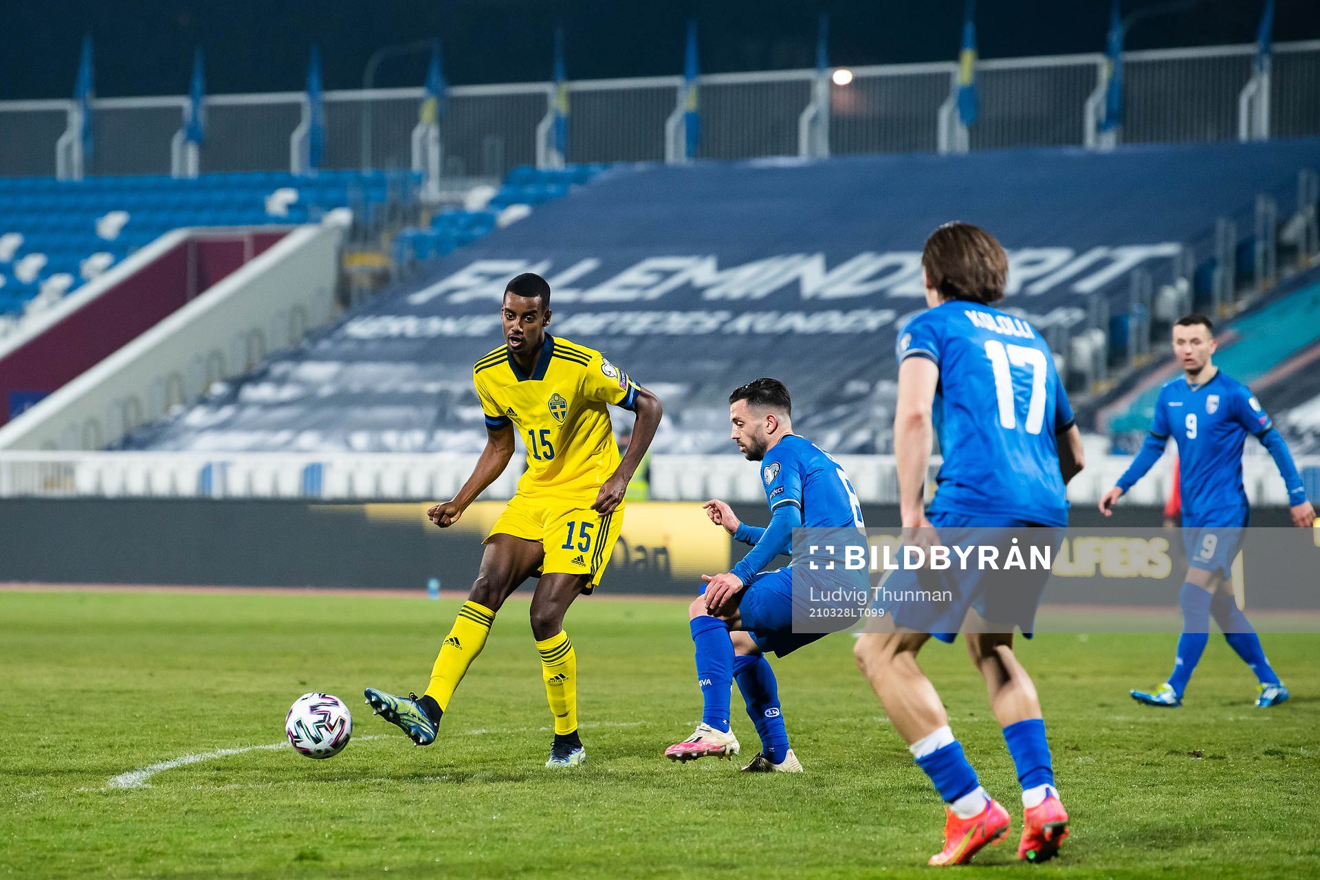 Alexander Isak of Sweden