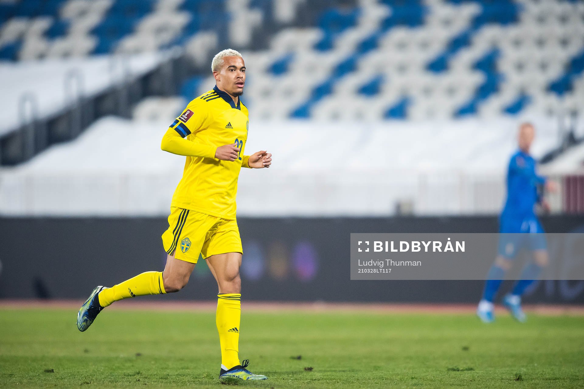 Robin Quaison of Sweden
