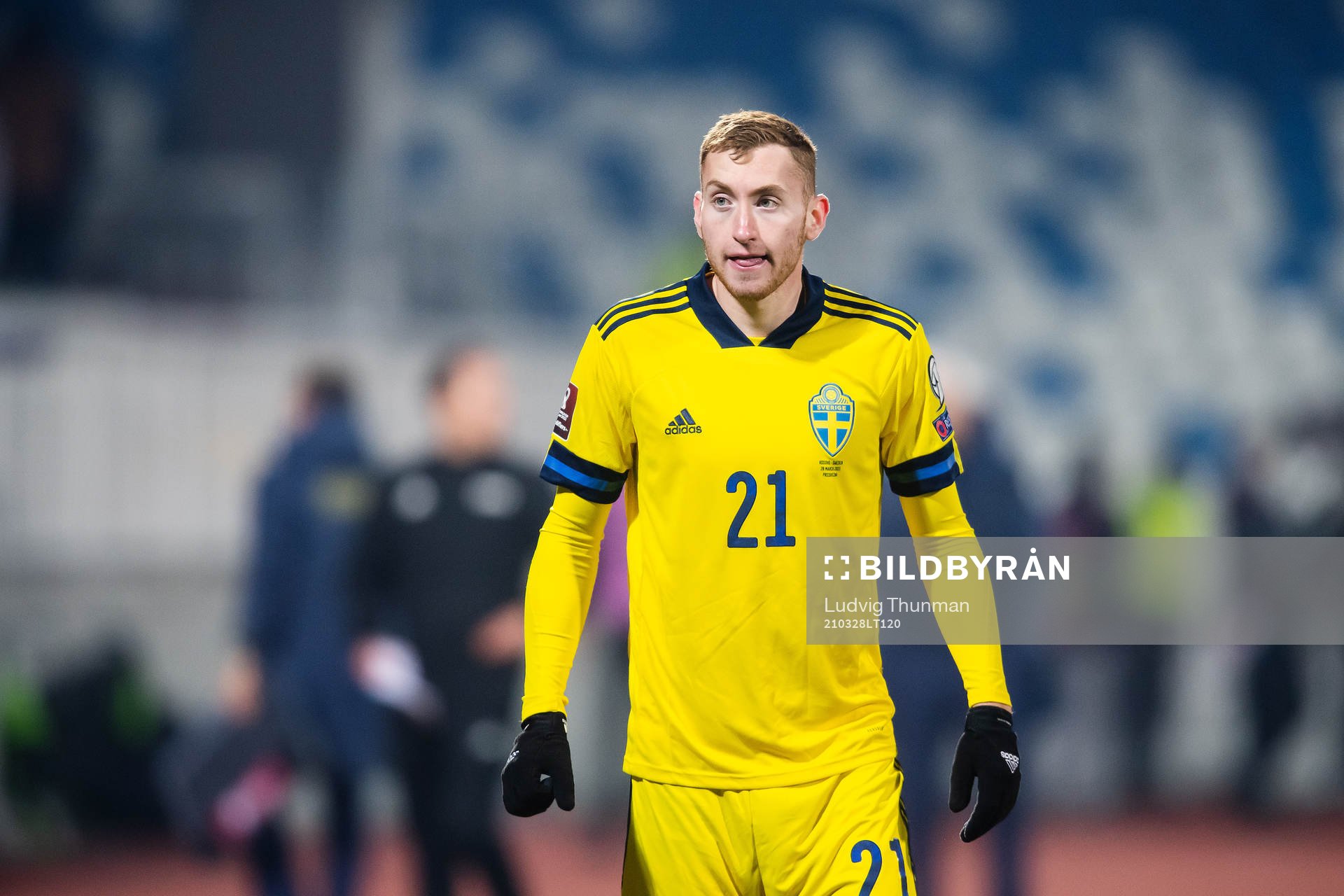 Dejan Kulusevski of Sweden