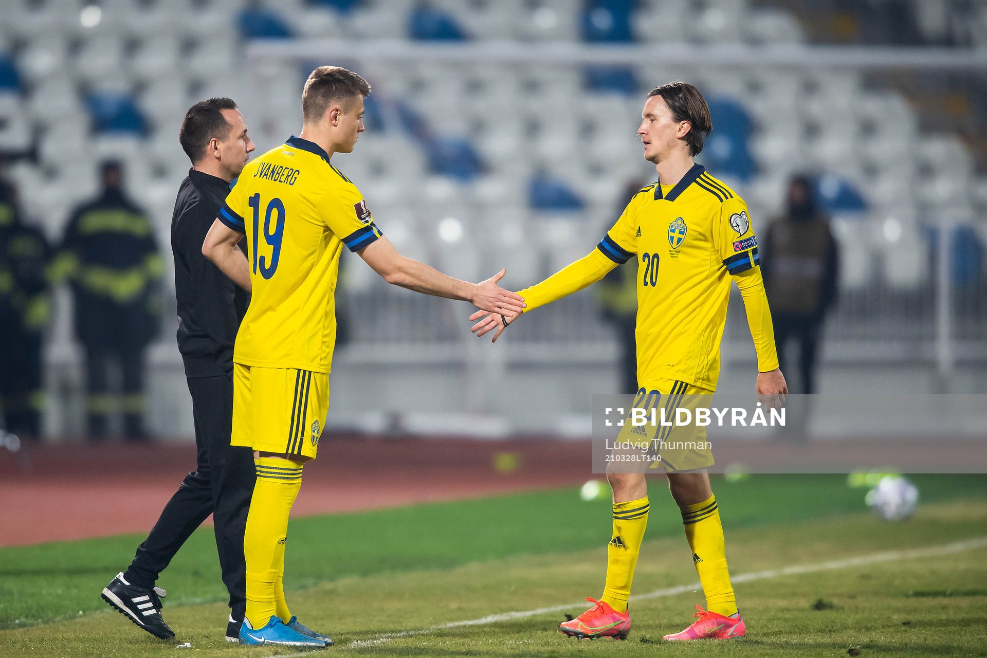 Mattias Svanberg and Kristoffer Olsson of Sweden