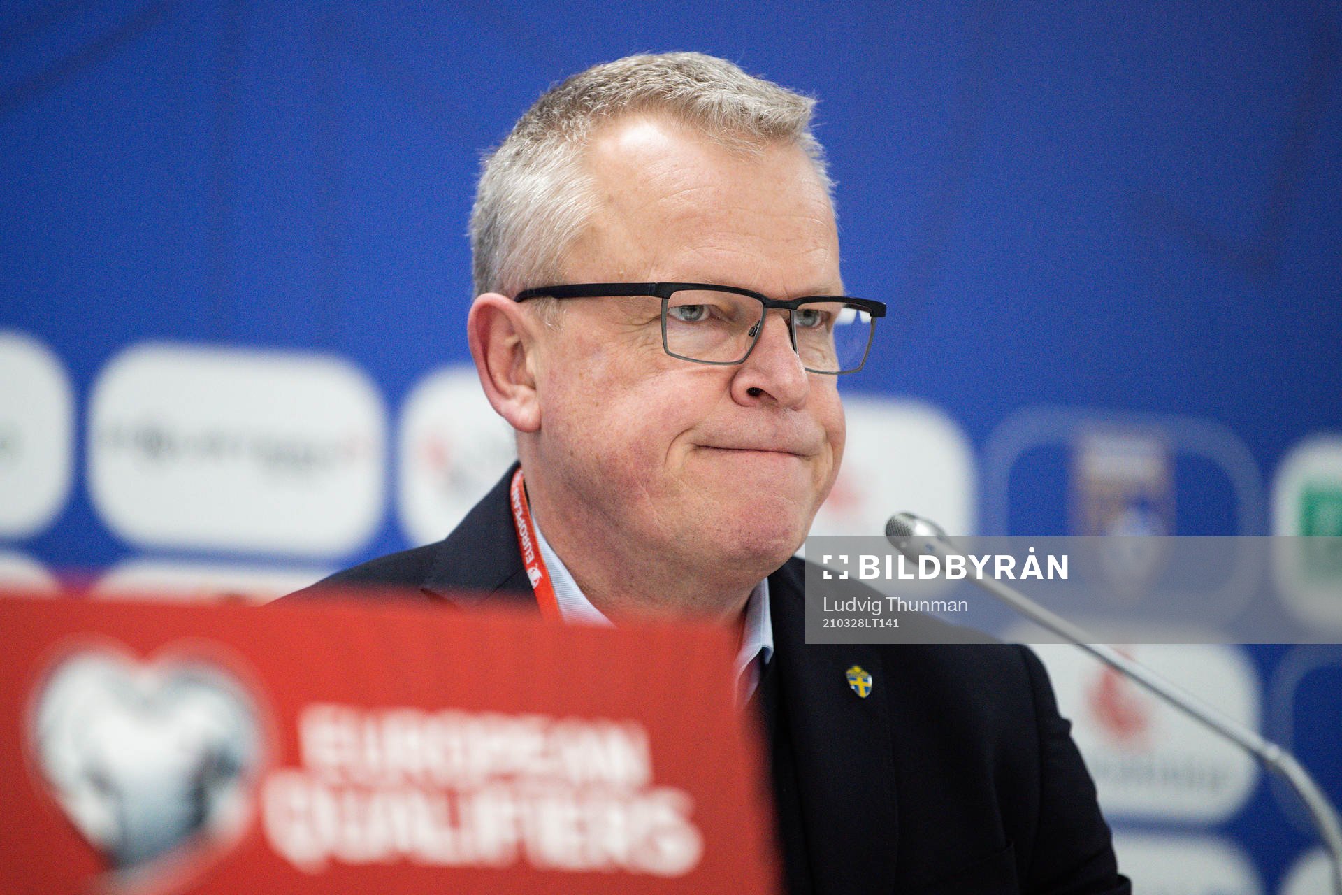 Janne Andersson, head coach of Sweden