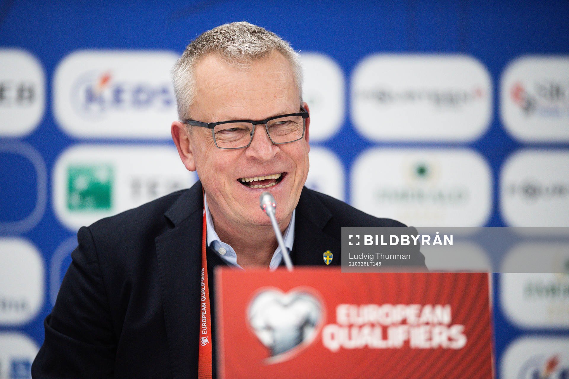 Janne Andersson, head coach of Sweden