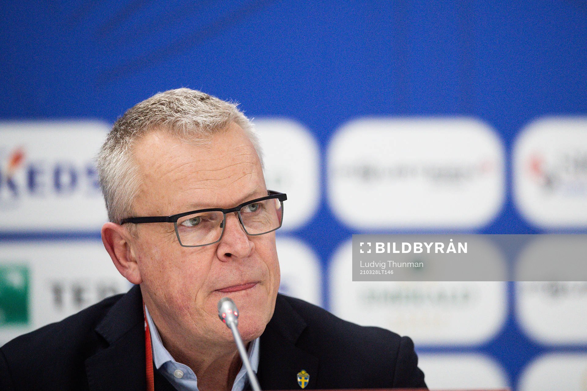 Janne Andersson, head coach of Sweden