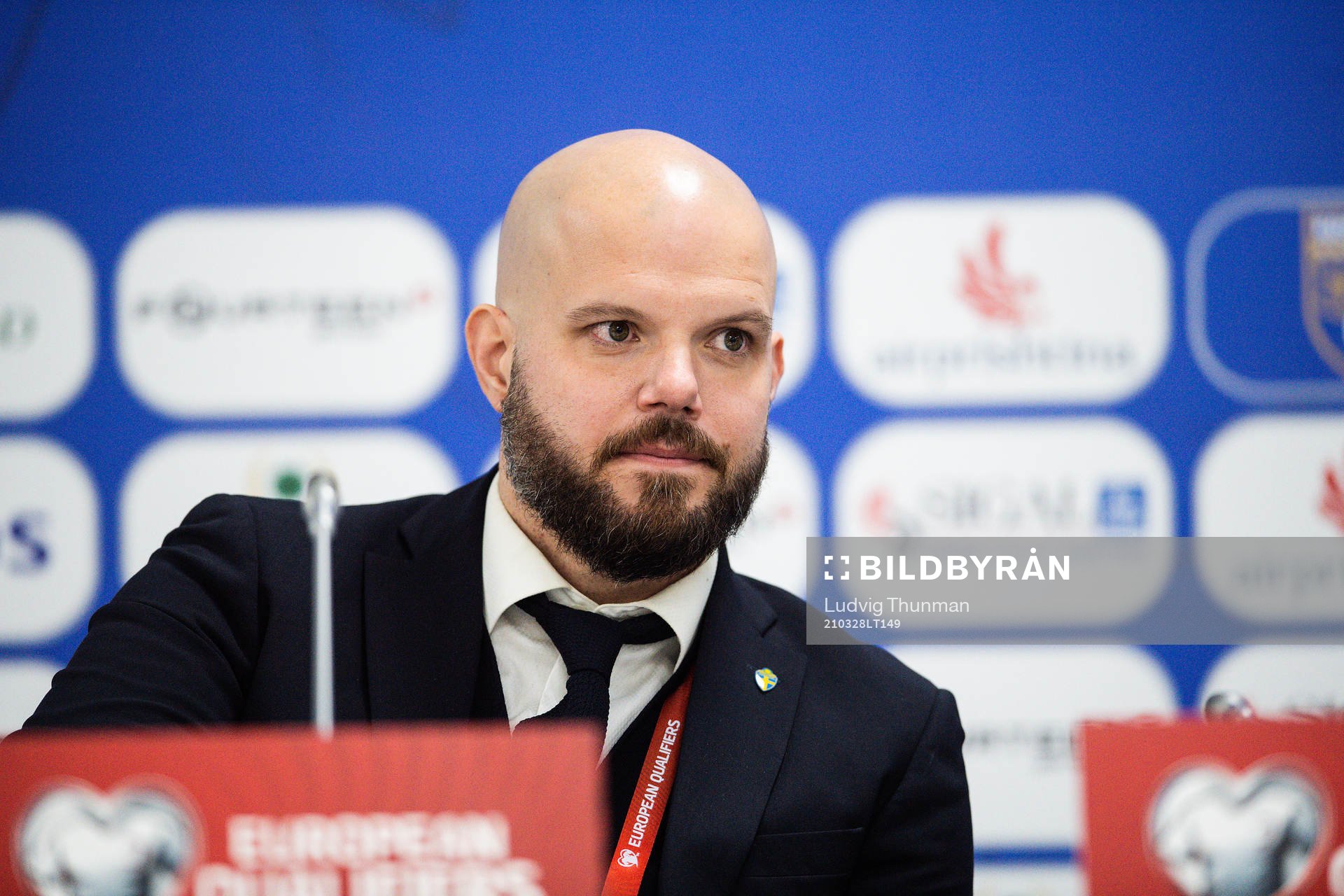 Jakob Kakembo Andersson, press manager of Sweden