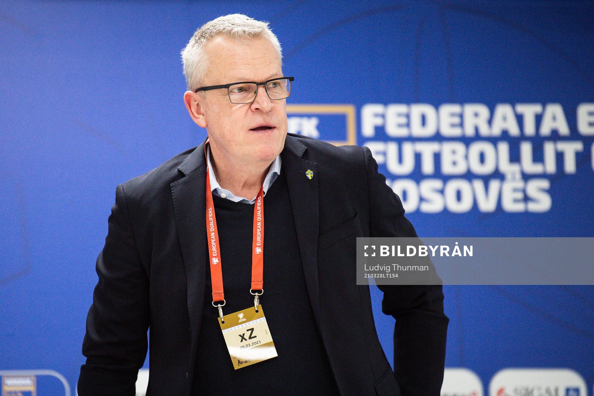 Janne Andersson, head coach of Sweden