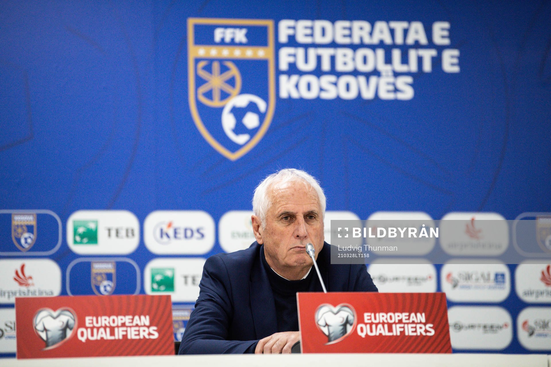 Bernard Challandes, head coach of Kosovo