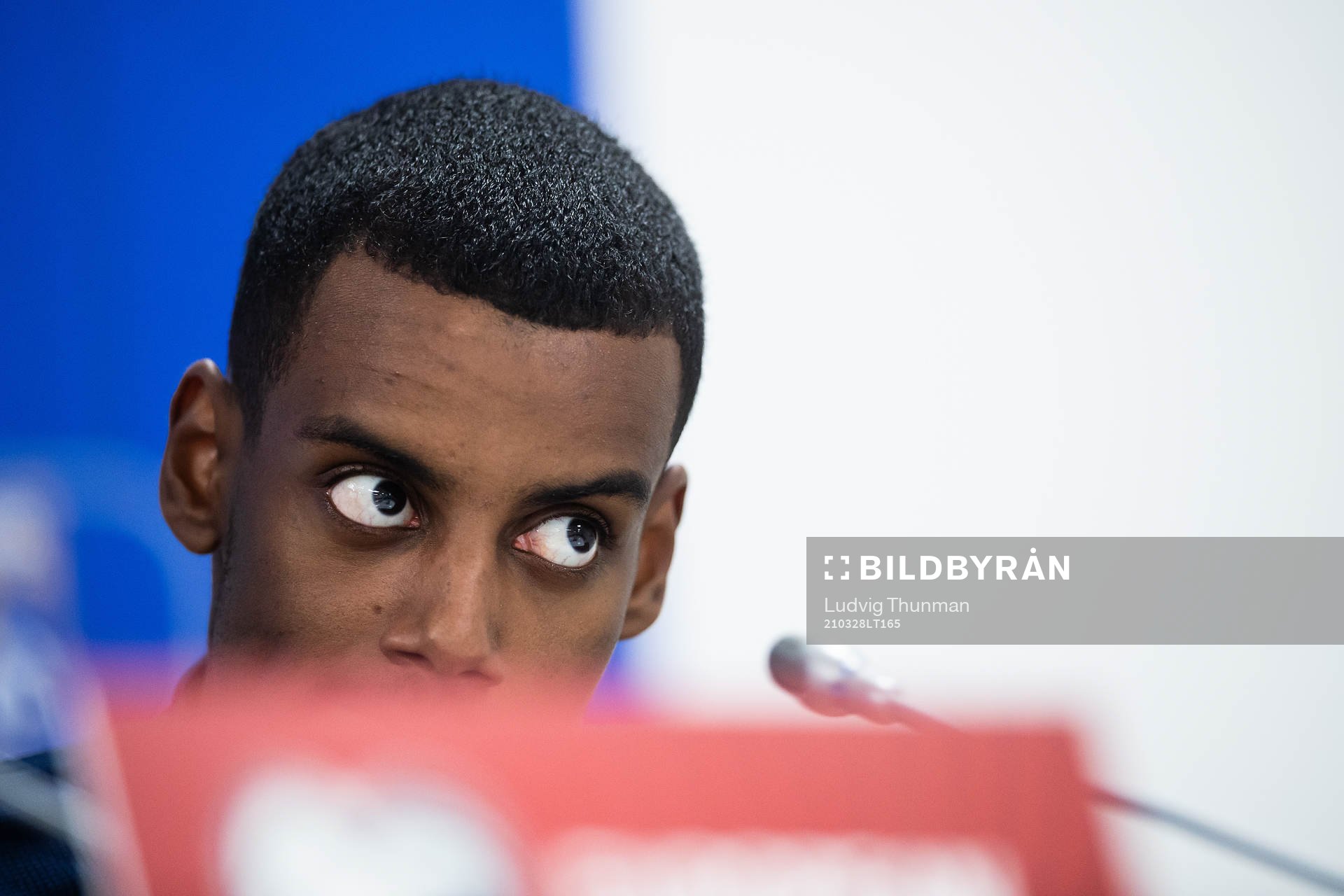 Alexander Isak of Sweden