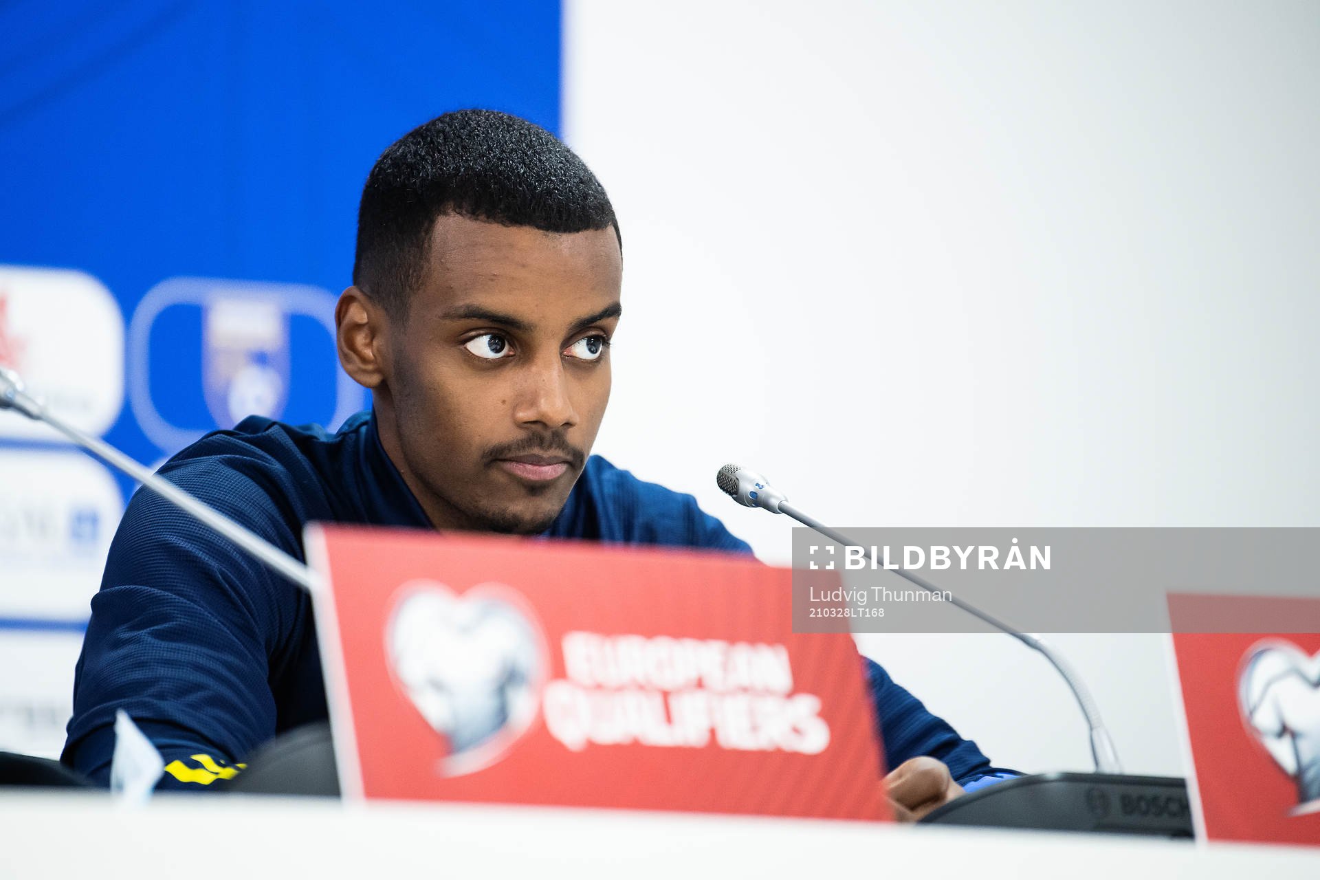 Alexander Isak of Sweden