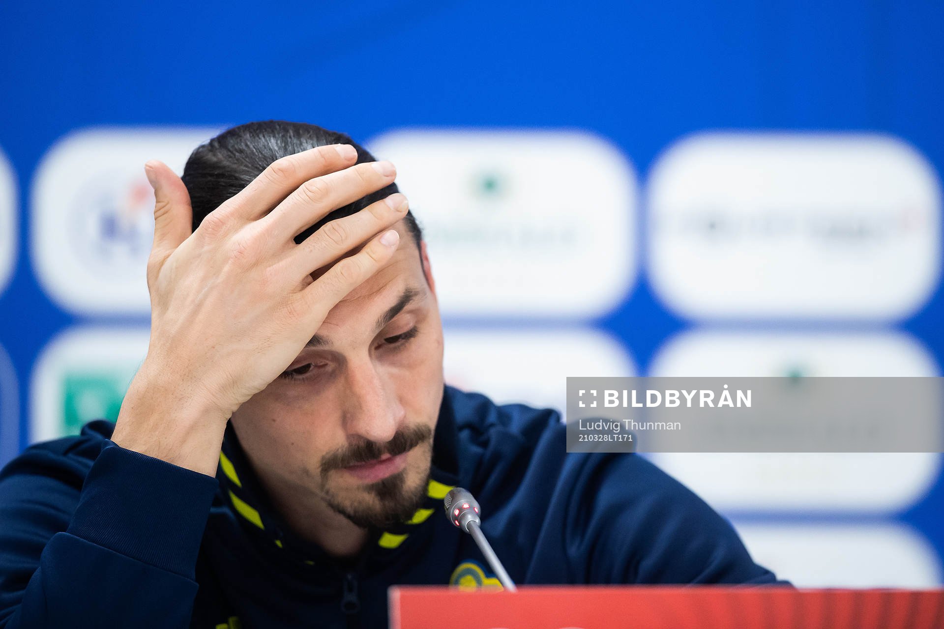 Zlatan Ibrahimovic of Sweden