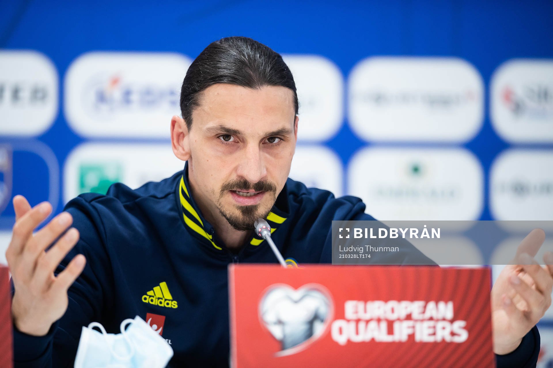Zlatan Ibrahimovic of Sweden