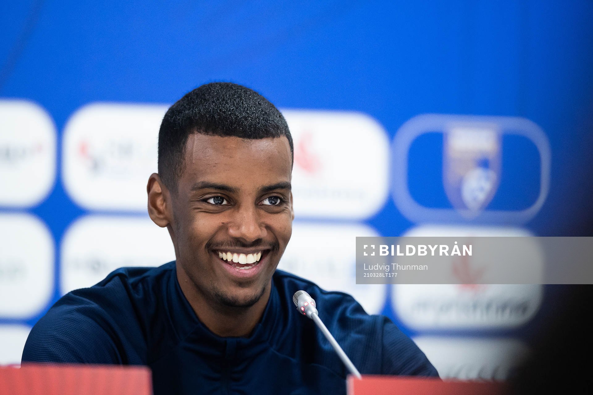 Alexander Isak of Sweden