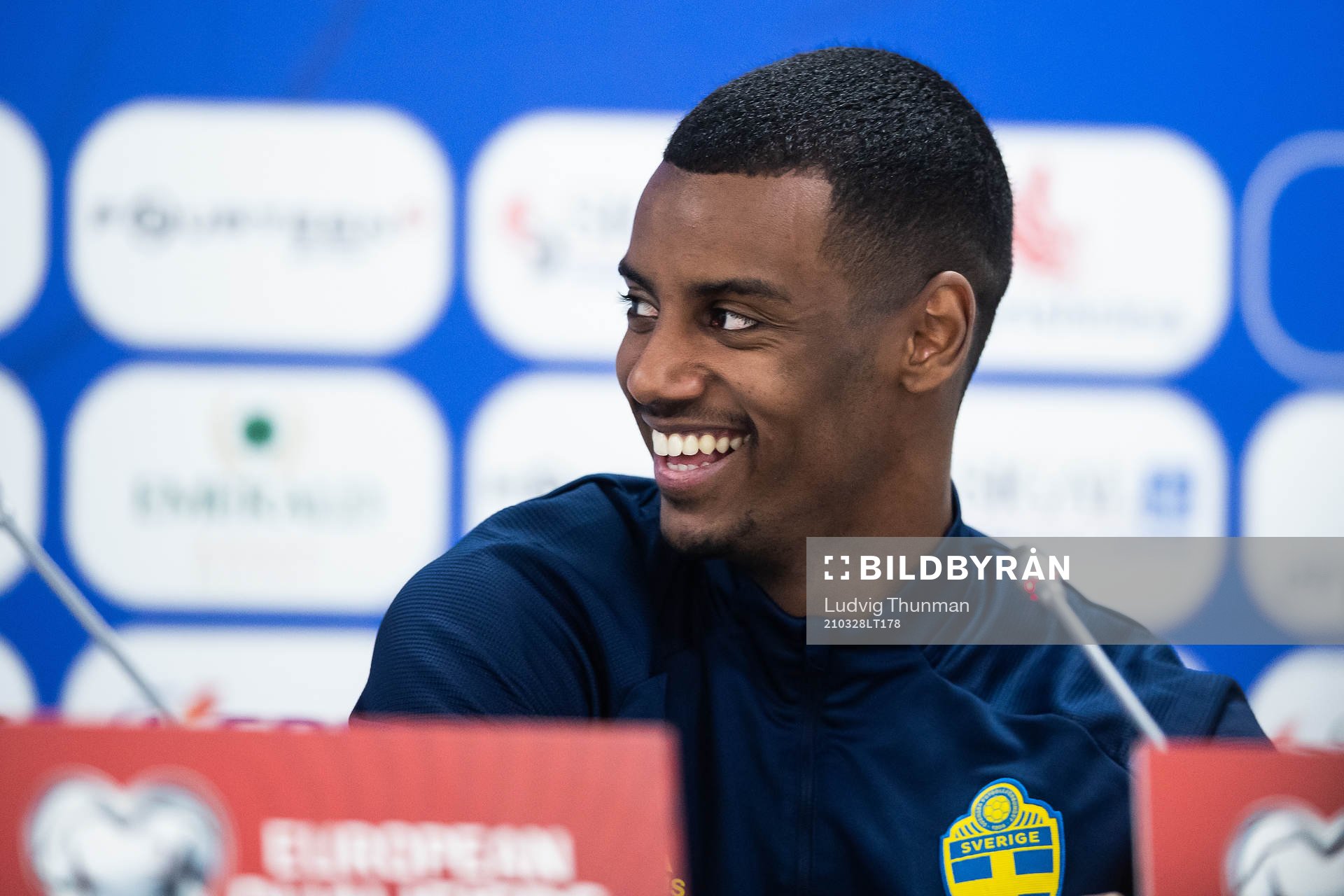 Alexander Isak of Sweden