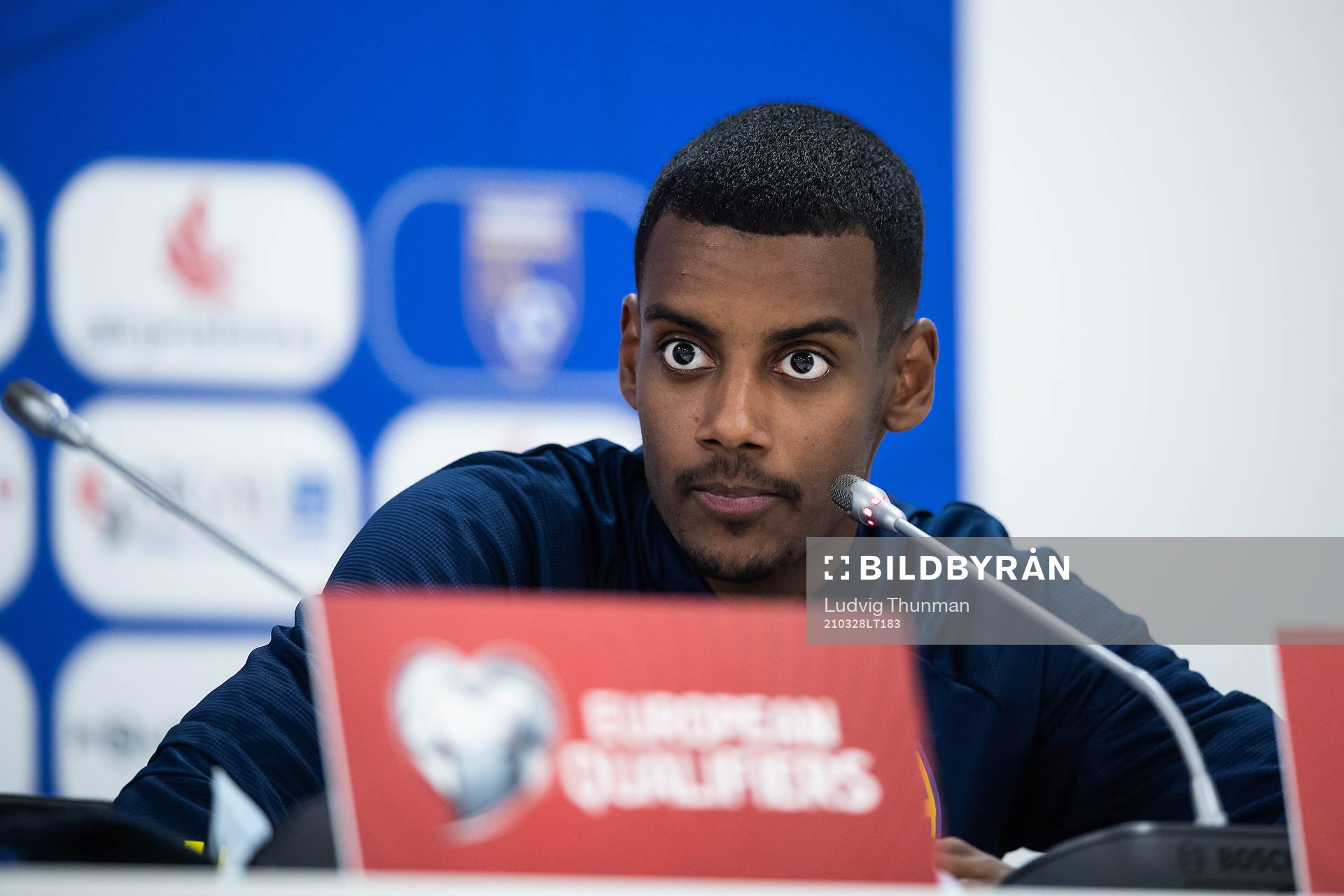 Alexander Isak of Sweden