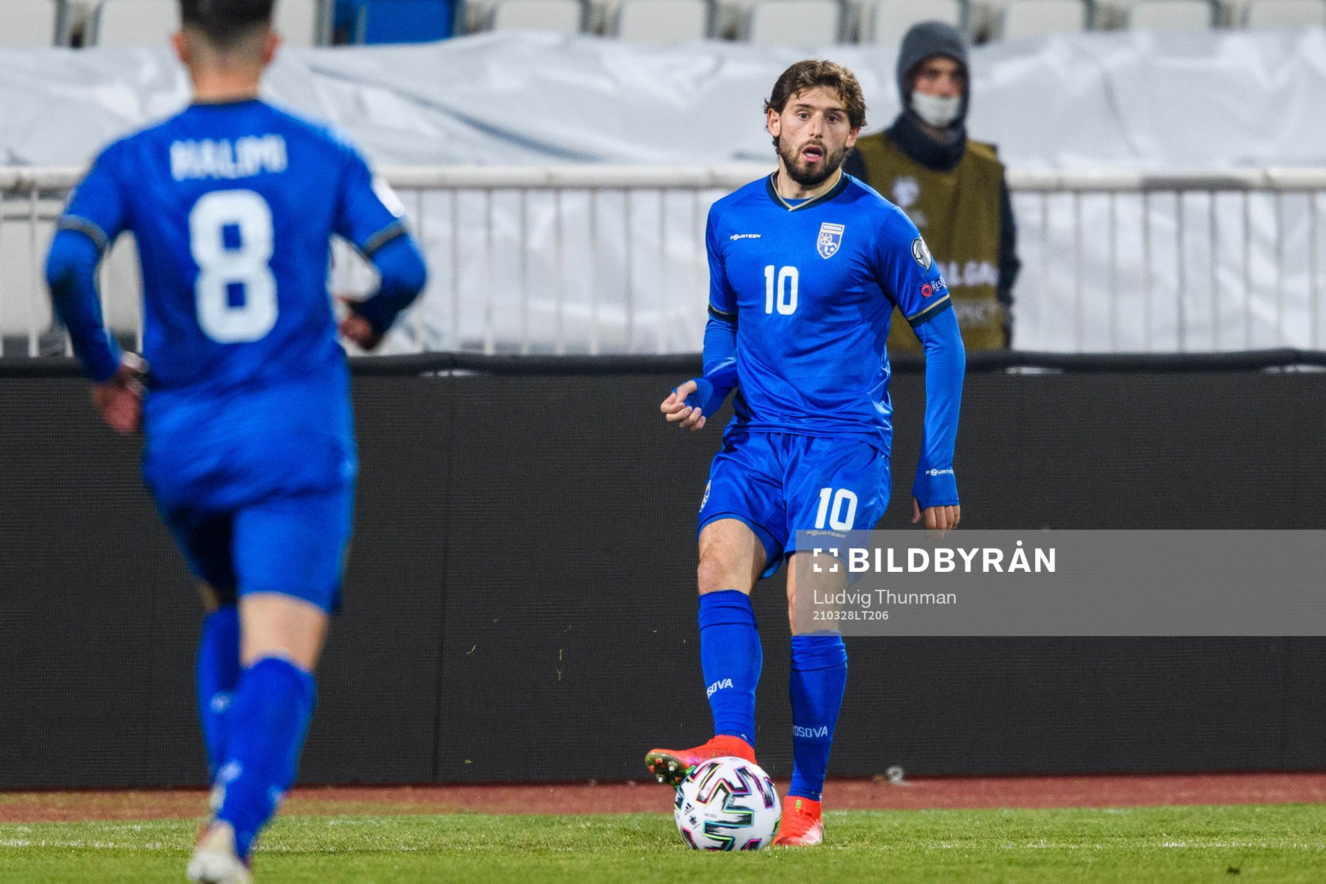 Arber Zeneli of Kosovo