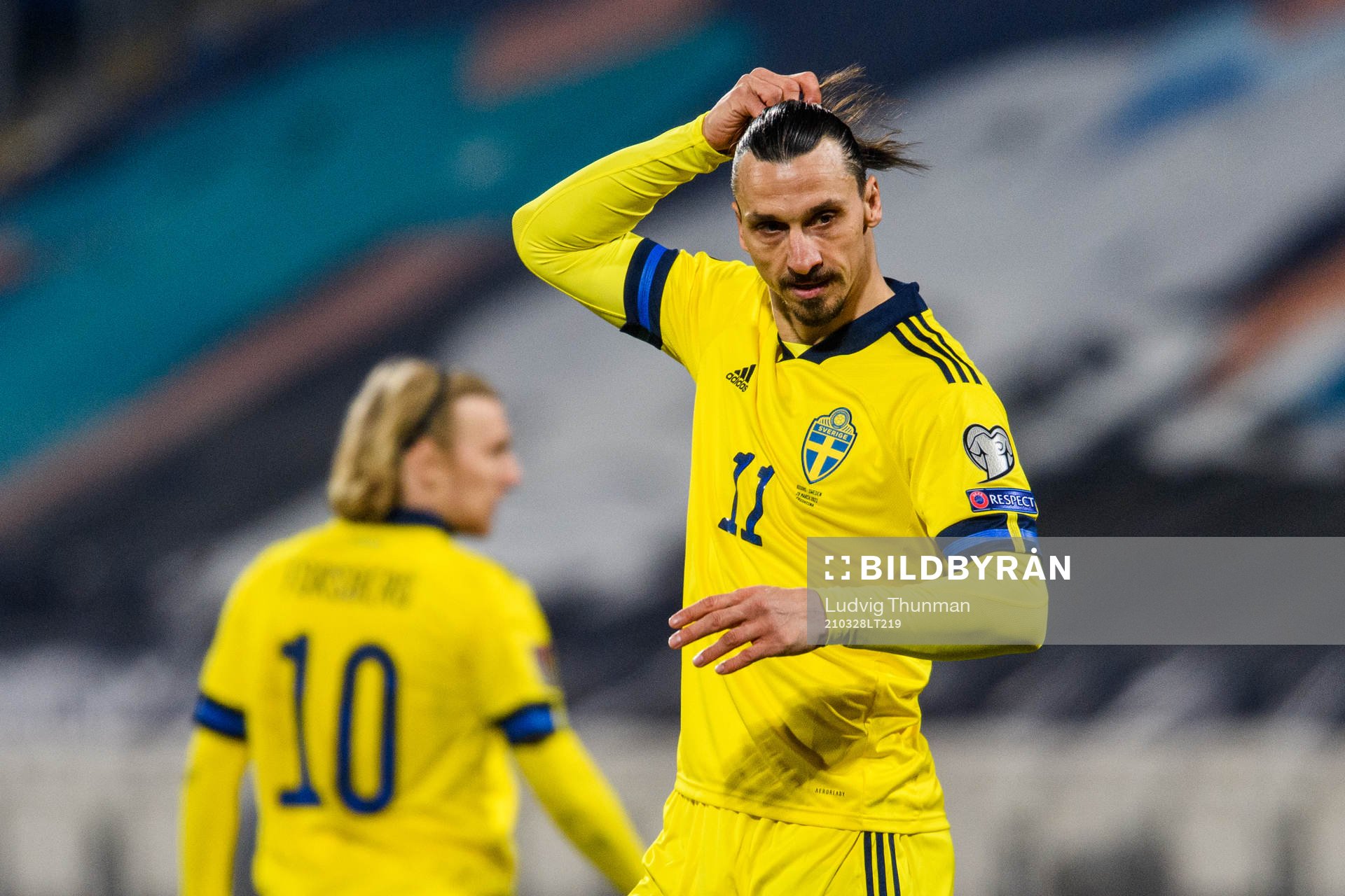 Zlatan Ibrahimovic of Sweden