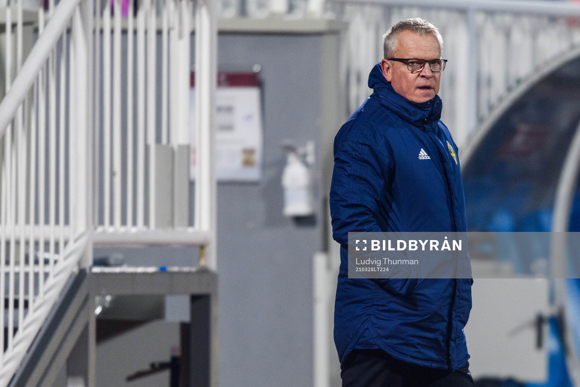 Janne Andersson, head coach of Sweden
