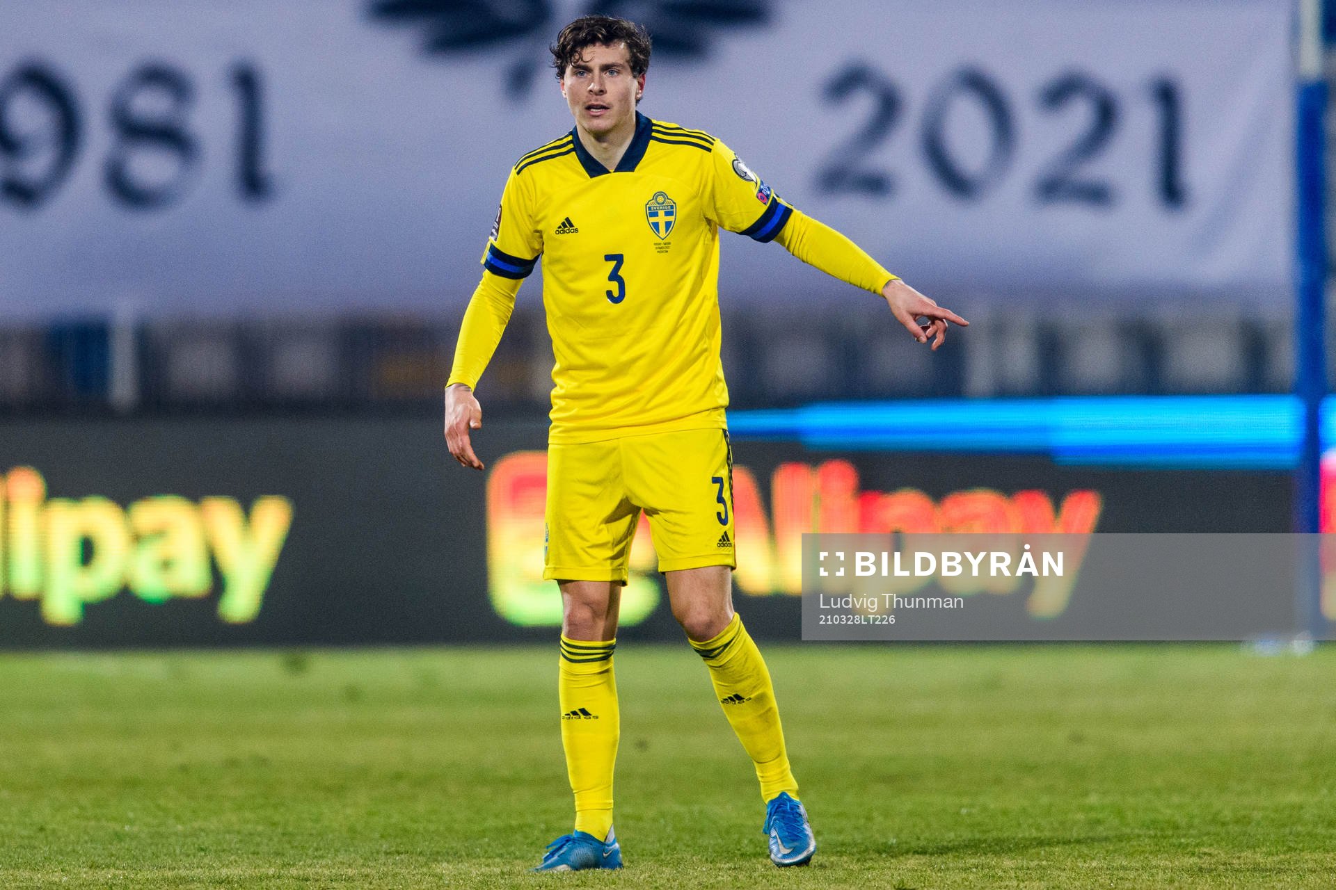 Victor Nilsson Lindelöf of Sweden