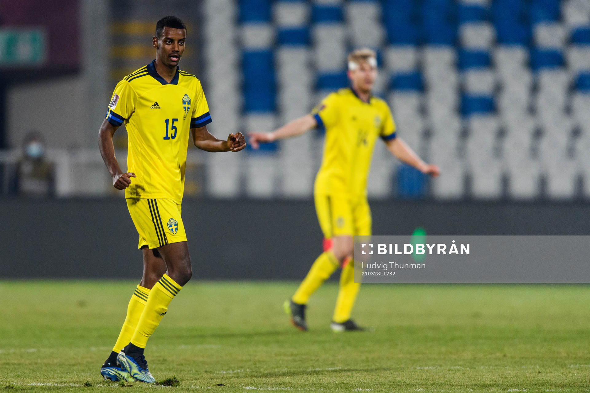Alexander Isak of Sweden