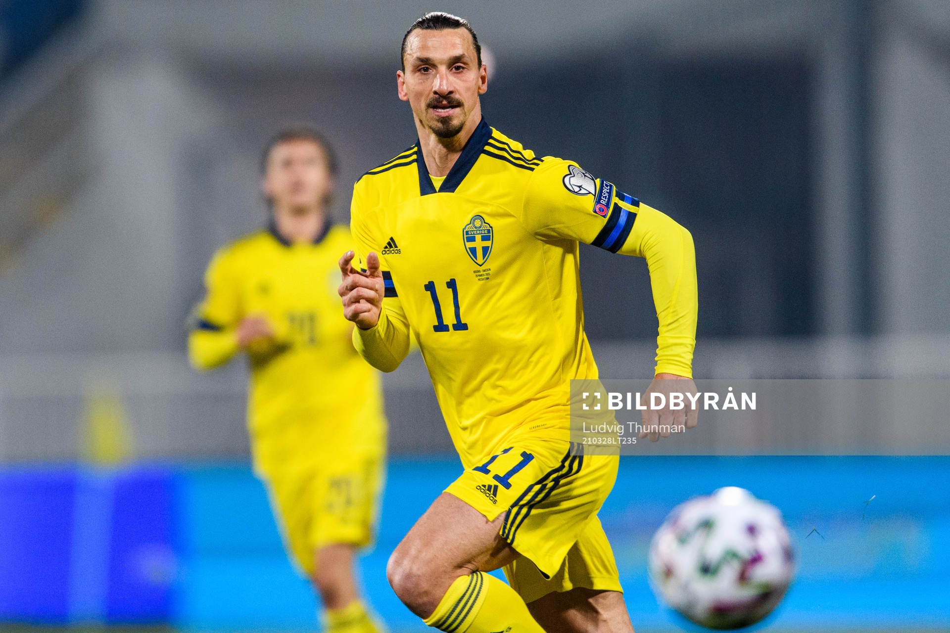 Zlatan Ibrahimovic of Sweden