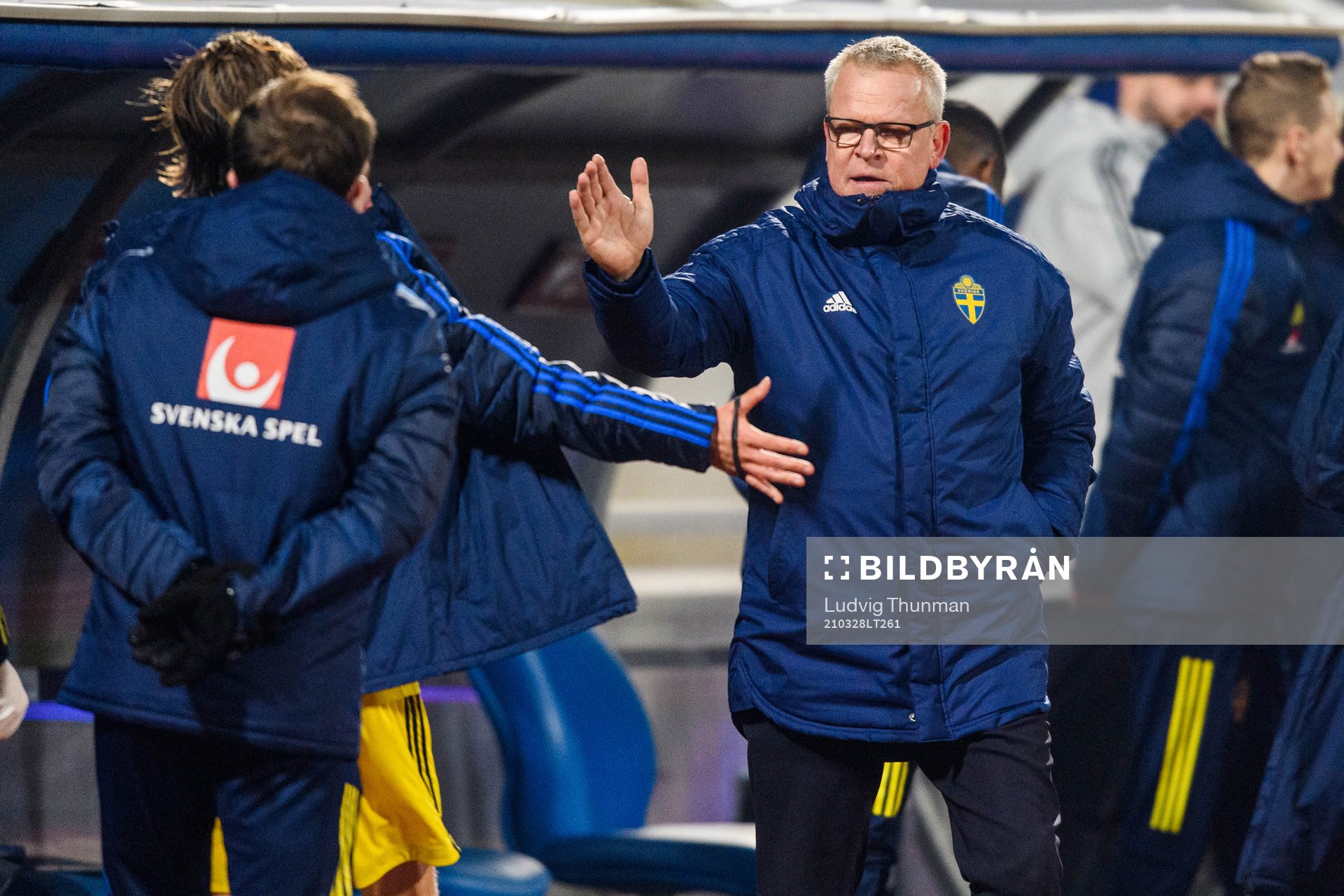 Janne Andersson, head coach of Sweden