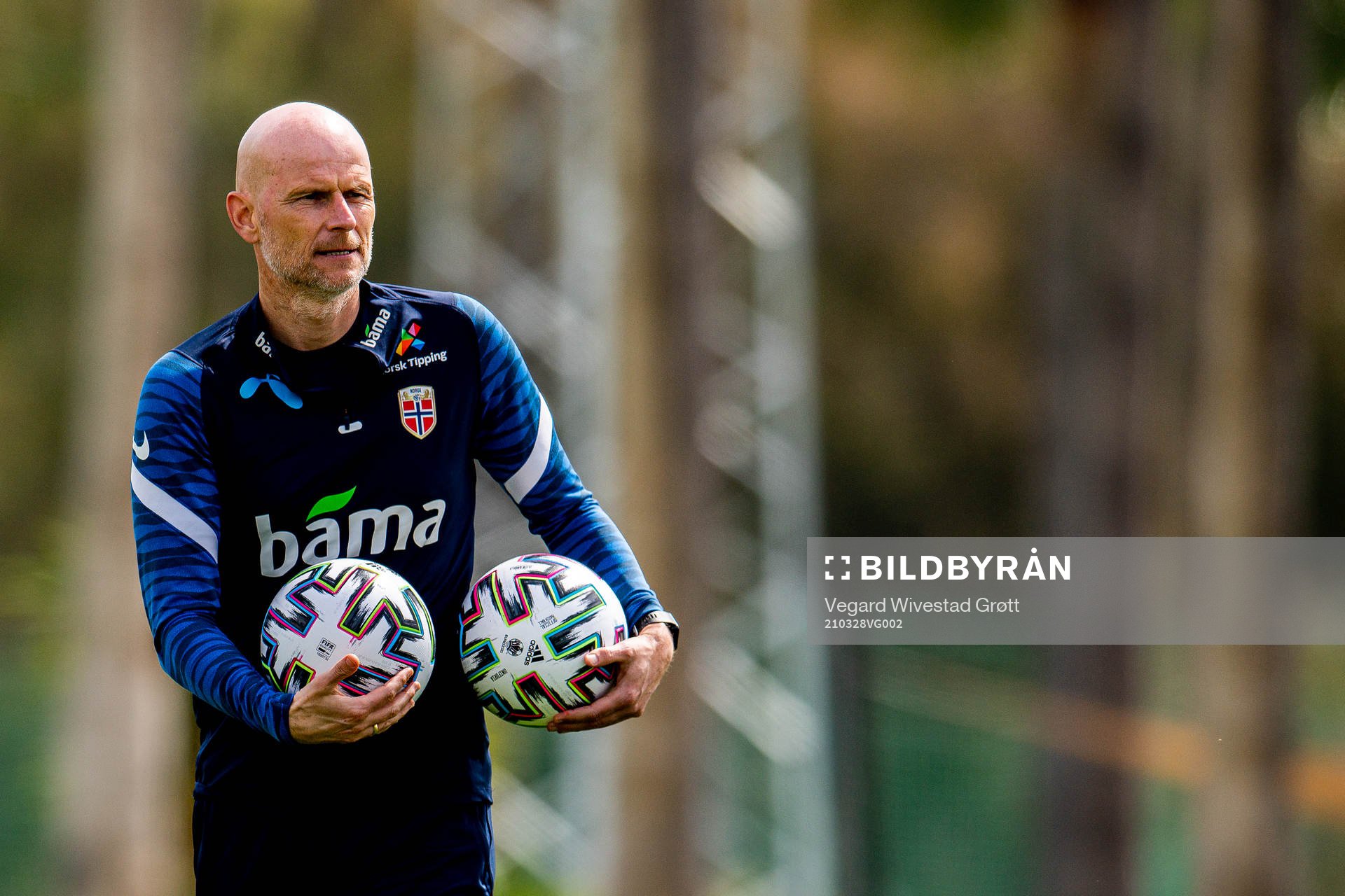 Ståle Solbakken, head coach of the Norwegian national