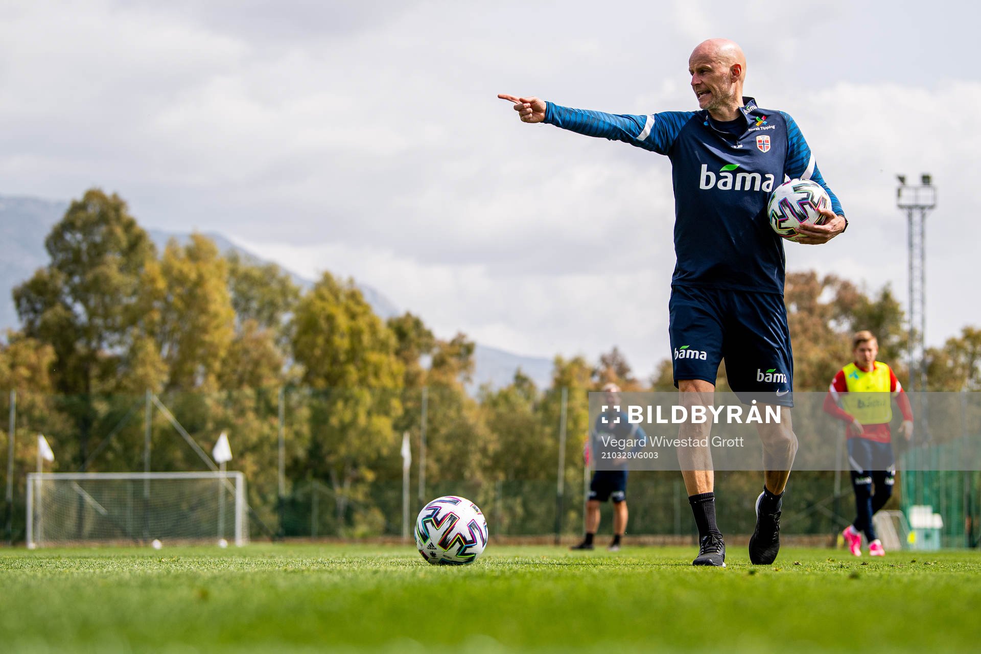 Ståle Solbakken, head coach of the Norwegian national