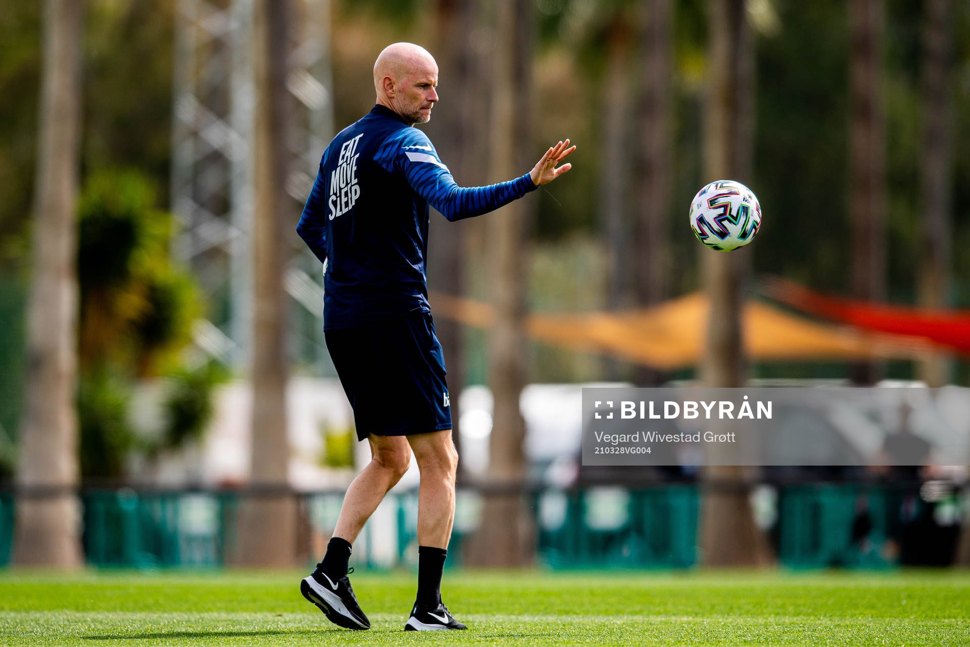 Ståle Solbakken, head coach of the Norwegian national