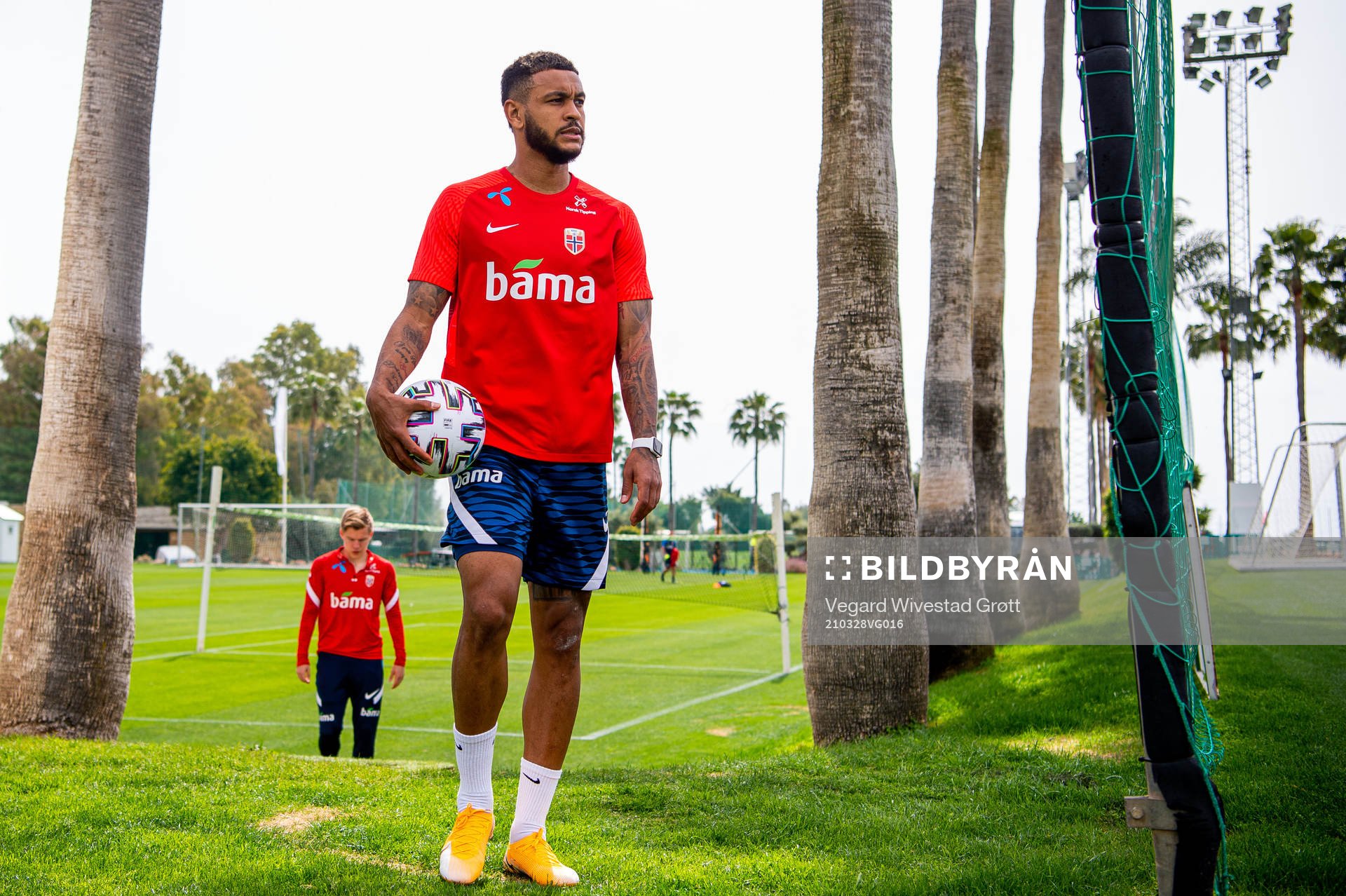 Joshua King of the Norwegian national football team